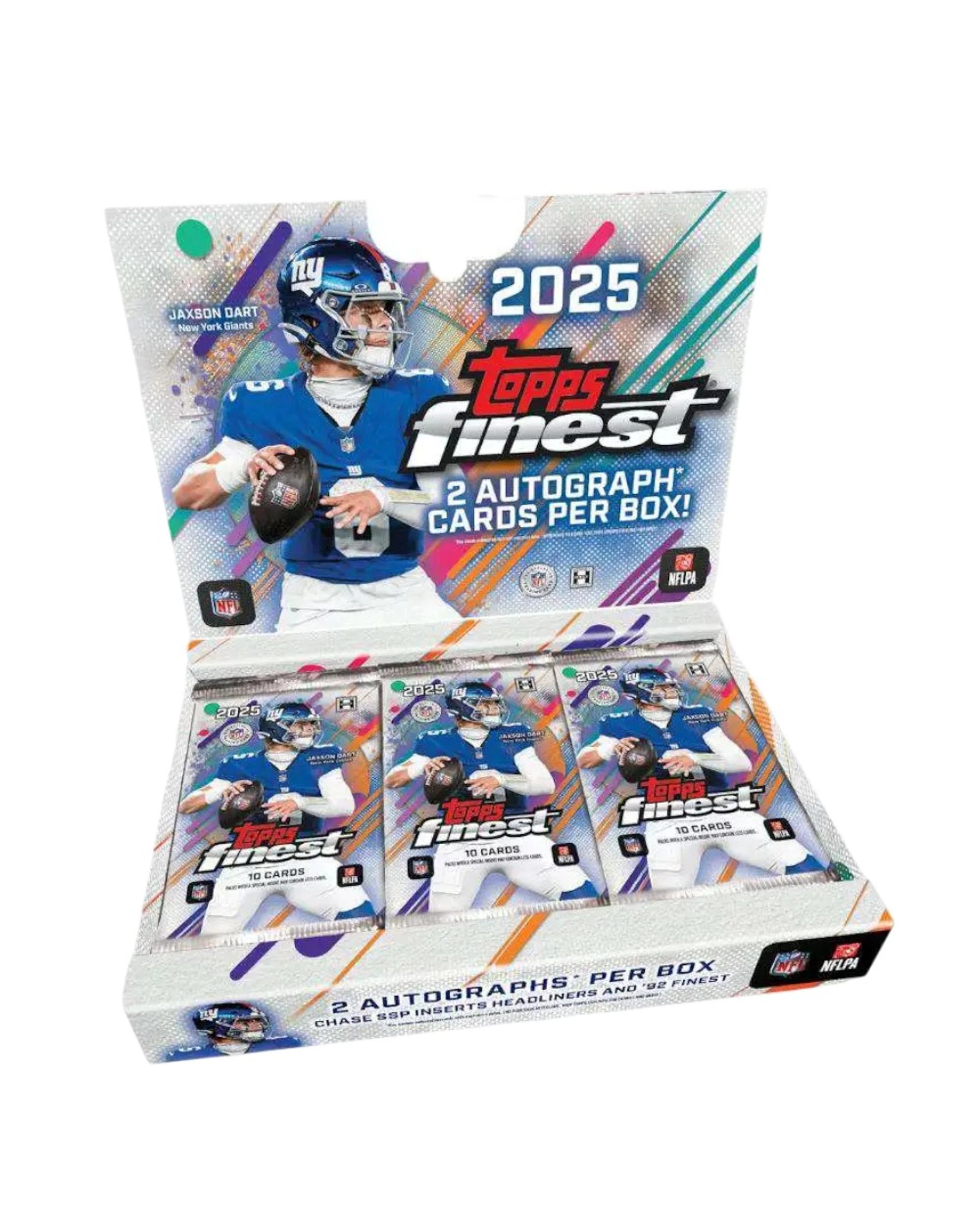 1 Topps 2025 Finest NFL Football Hobby Box, 1 of 9