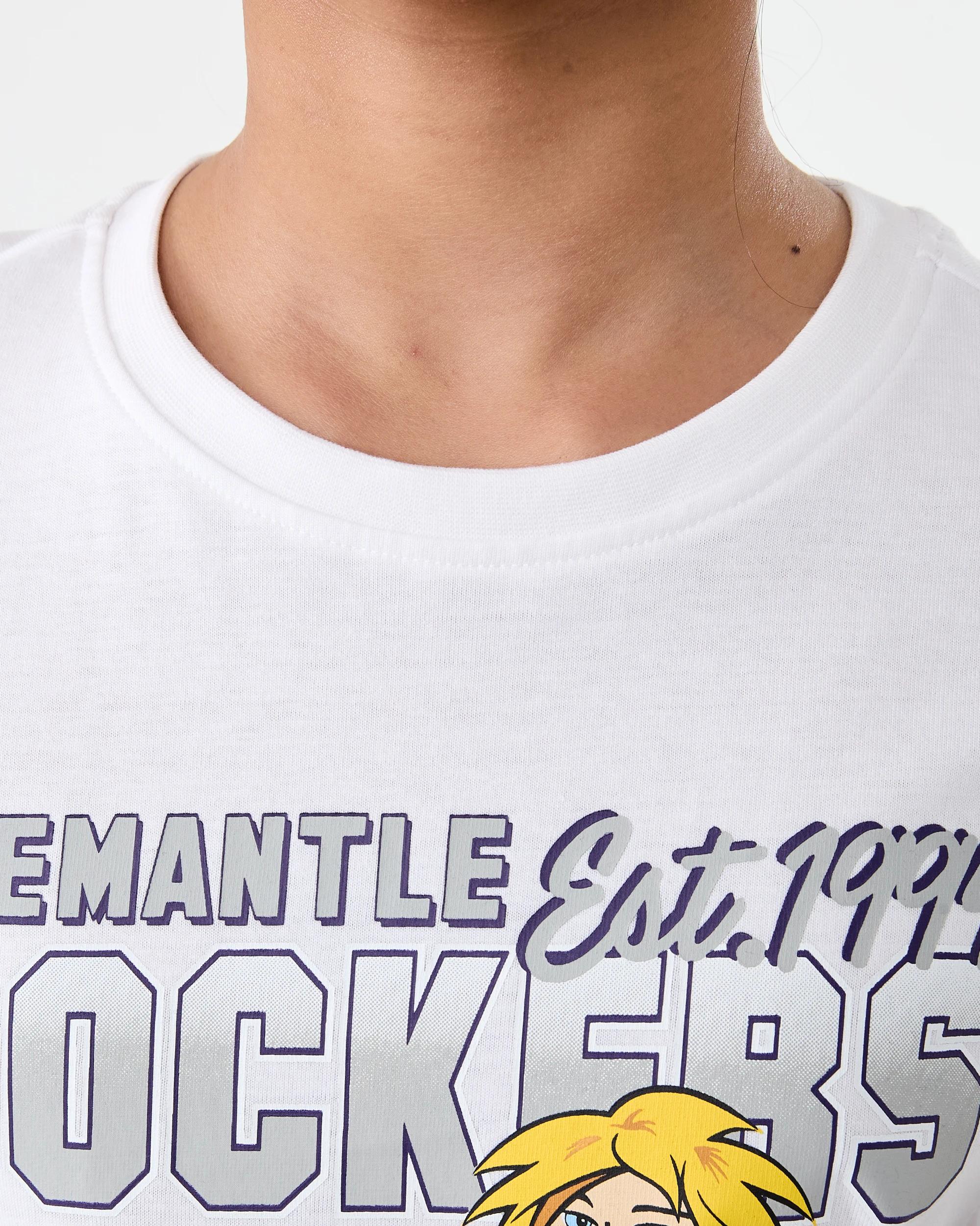 4 Official AFL Kids Pyjama Set Fremantle, 4 of 7