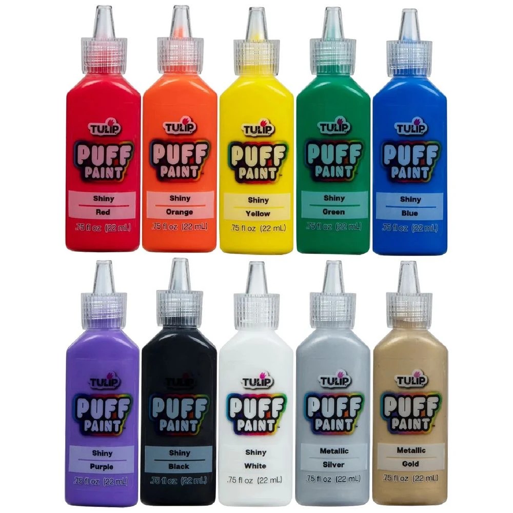 3 Tulip Dimensional Puff Fabric Paint Essentials 10 Pack, 3 of 4
