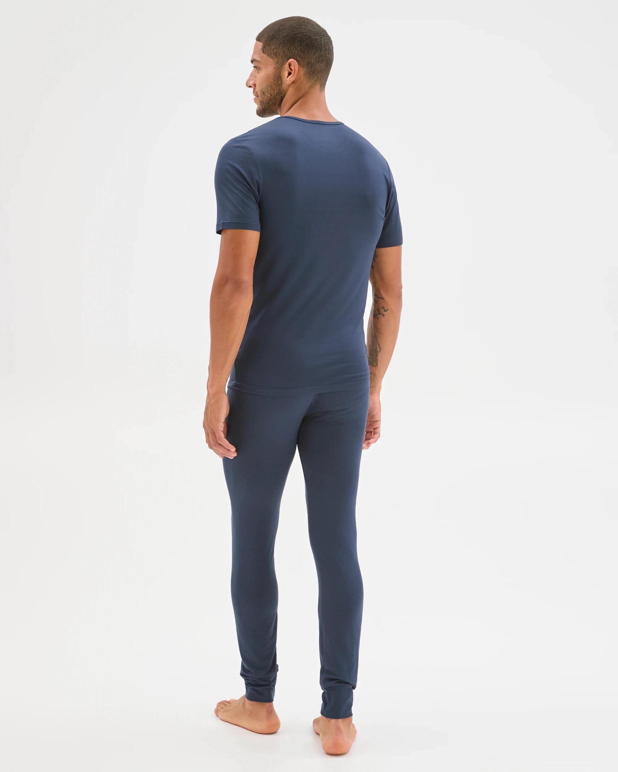 3 Maxx Heat Innovation Short Sleeve Thermal Top NAVY, 3 of 6