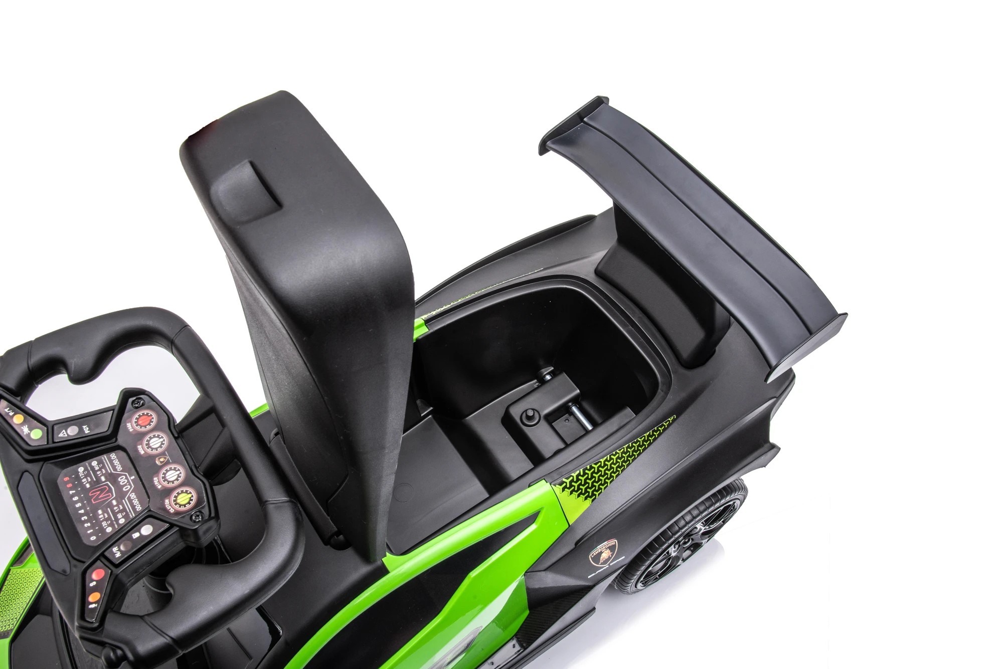 10 Lamborghini Ride On Foot To Floor - Green, 10 of 10