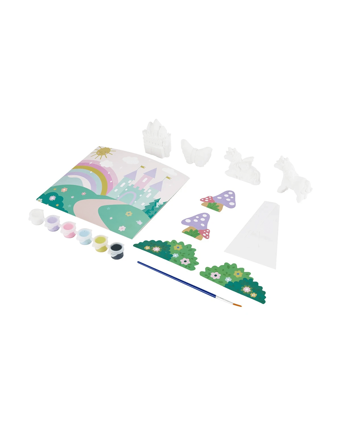 3 15 Piece Paint and Make Your Own Unicorn Plaster Scene, 3 of 10