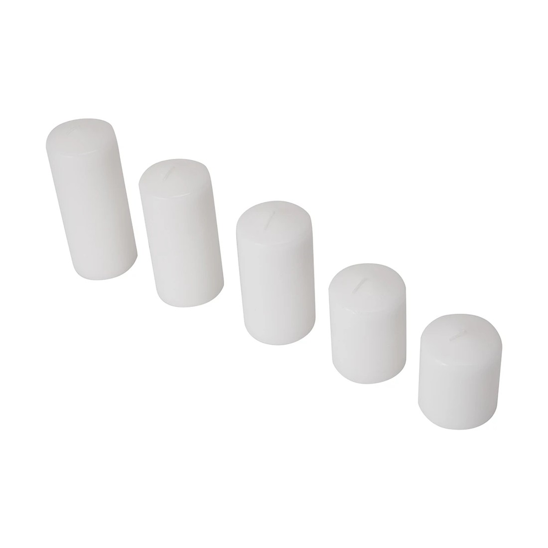 2 5 Pack Pillar Candles, 2 of 8