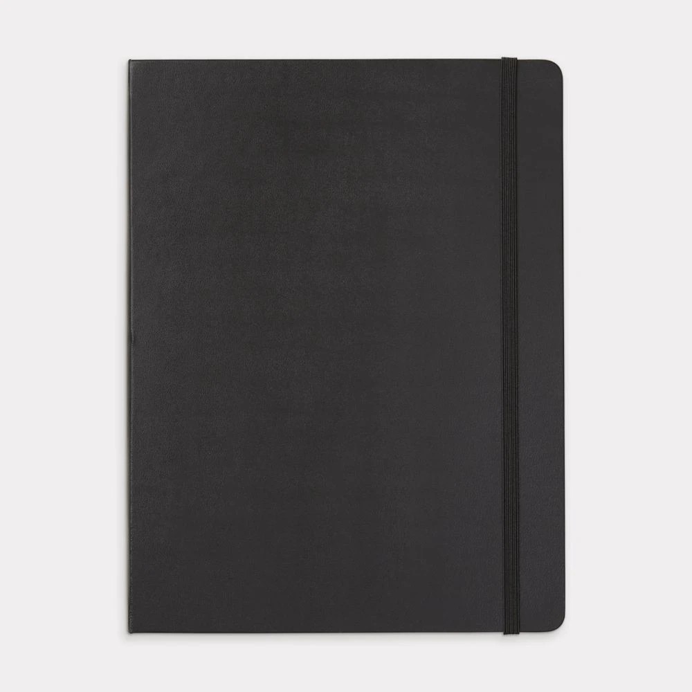 4 Moleskine Classic Hardcover XL 192pg Notebook Ruled Black, 4 of 4