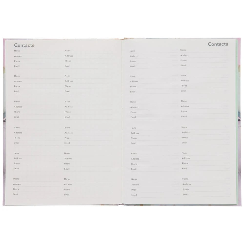 6 Otto A5 Week to View Undated Diary Leaf, 6 of 6