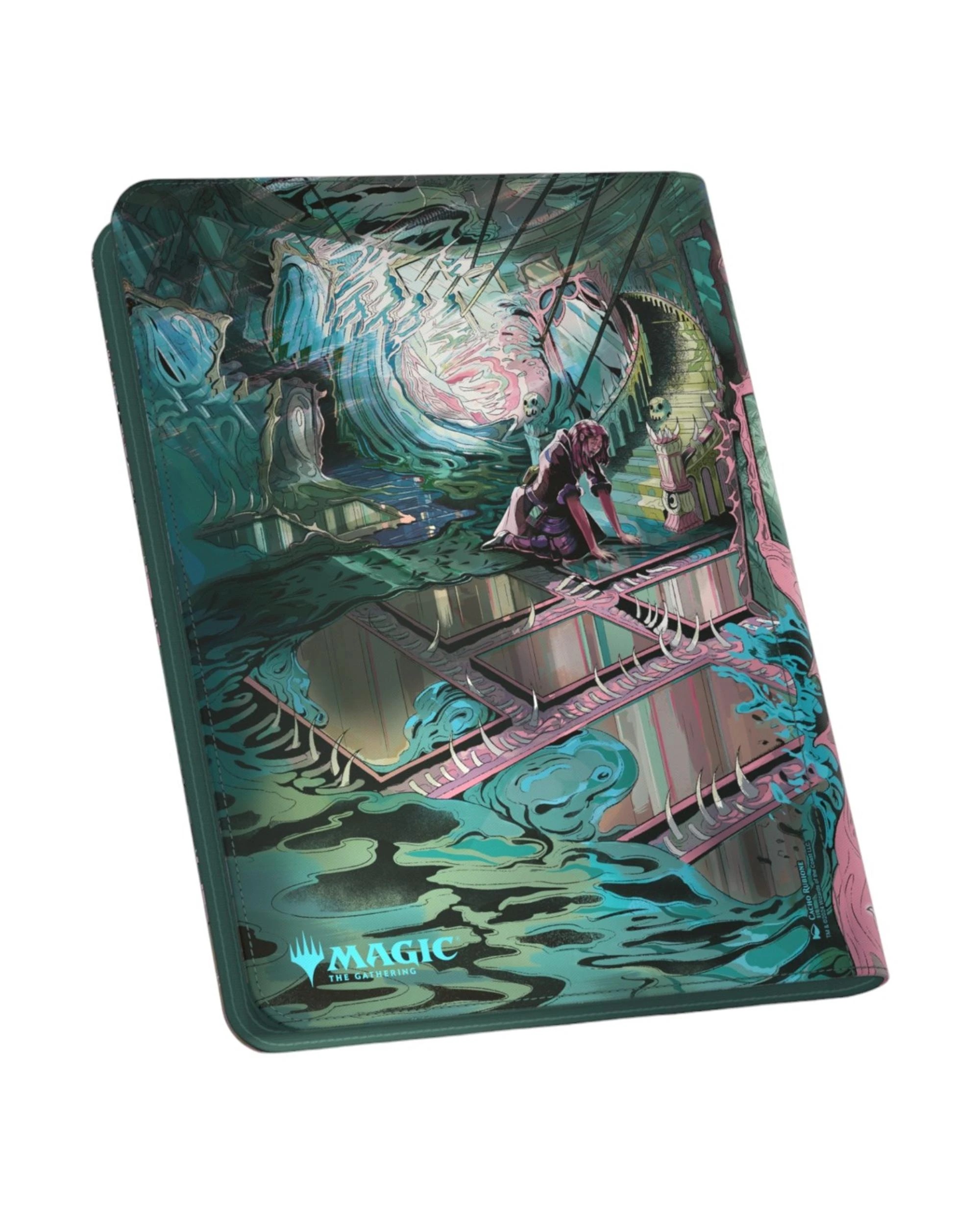 4 Ultimate Guard Magic The Gathering Duskmourn Mirror Room 360 Xenoskin Zipfolio Folder - Multi, 4 of 5