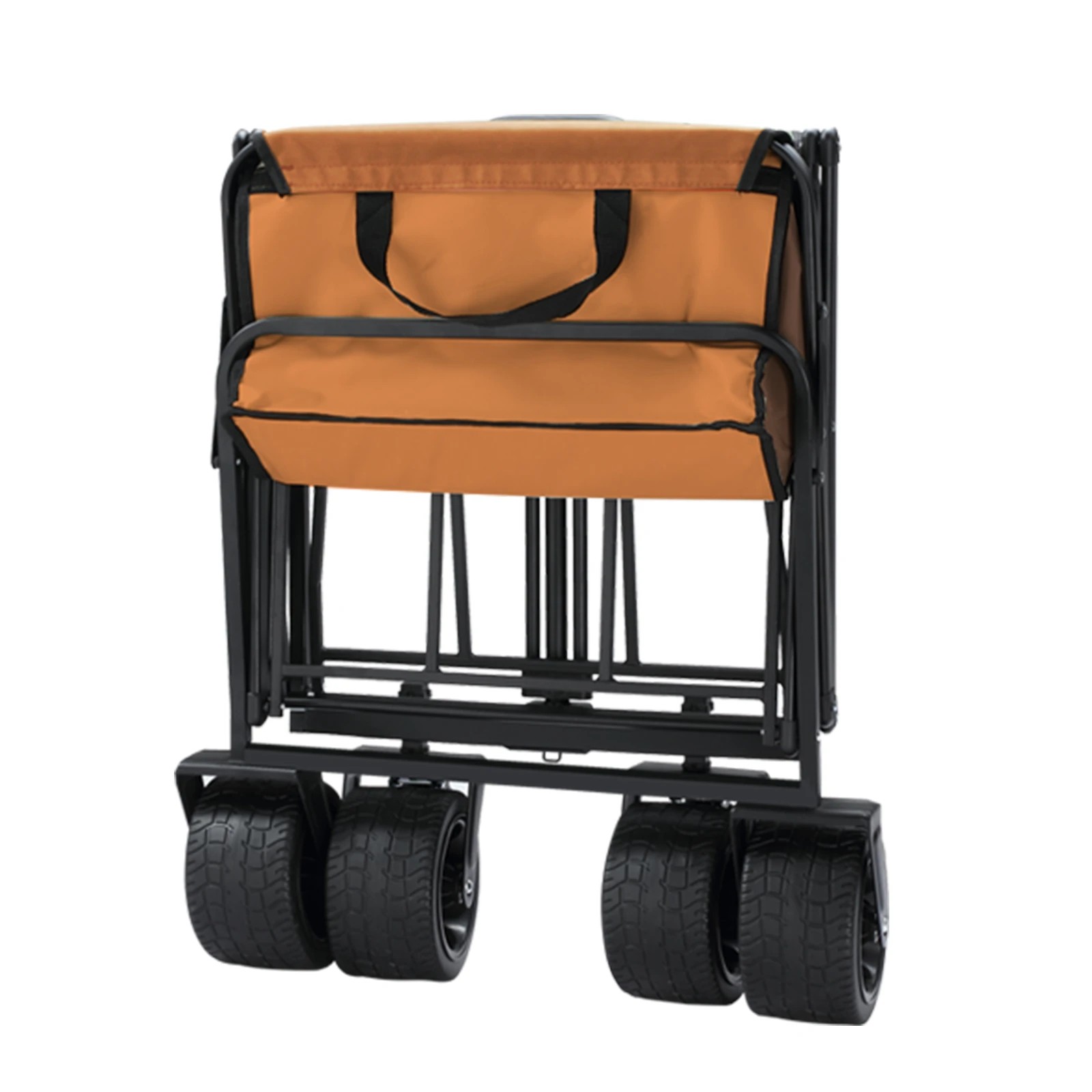 6 Ausway Folding Garden Trolley 150kg Trailer Cart Utility Wagon Barrow Beach, 6 of 7