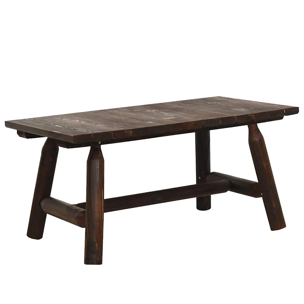 1 vidaXL coffee table Durable - Brown, 1 of 5