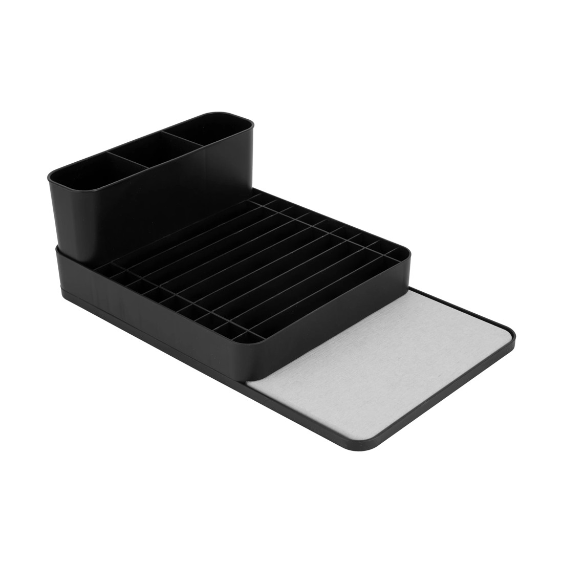 1 Stone Dry Dish Rack - Black, 1 of 8