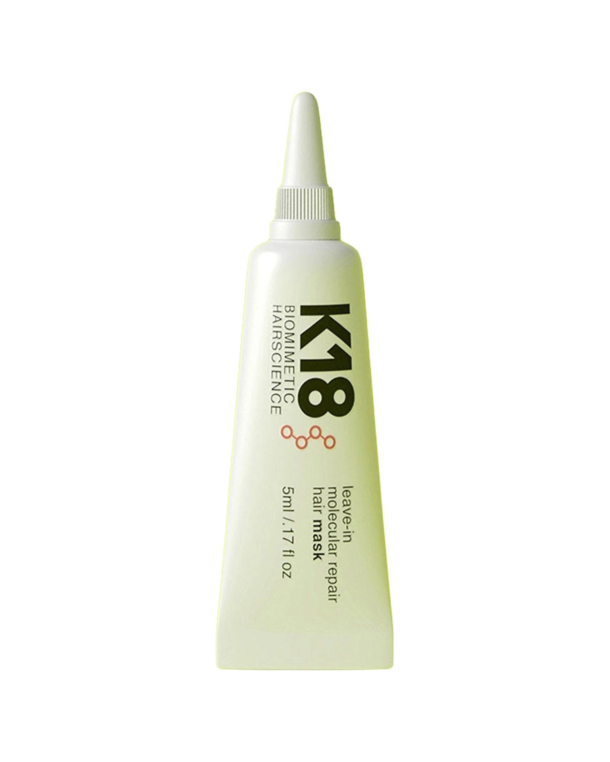 1 K18 Leave-In Molecular Repair Mask Travel Size Hair Treatment 5ml, 1 of 1