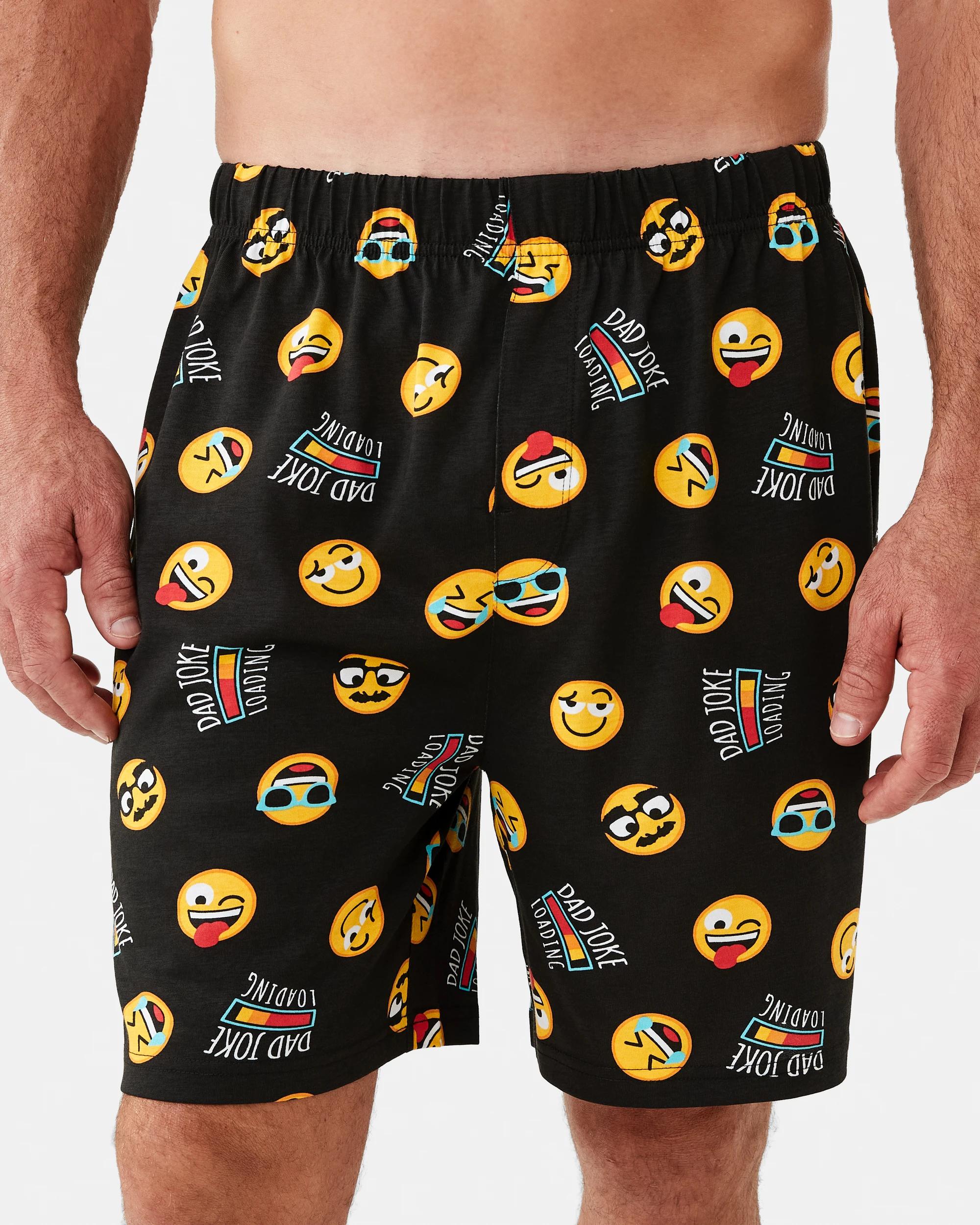 1 Knit Print Shorts Dad Joke, 1 of 6