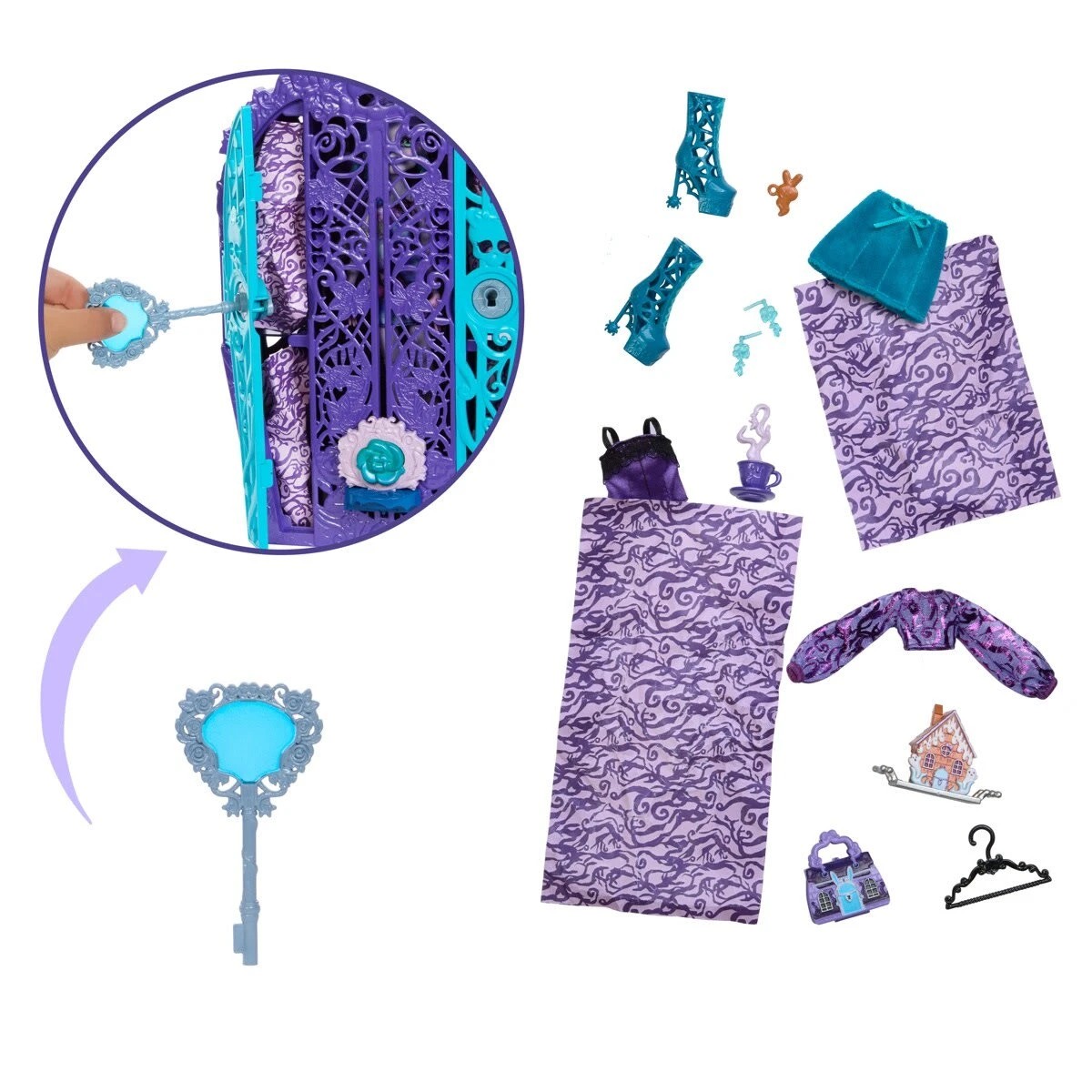 6 Monster High Skulltimate Secrets Garden Mysteries Twyla Doll Playset, 6 of 8