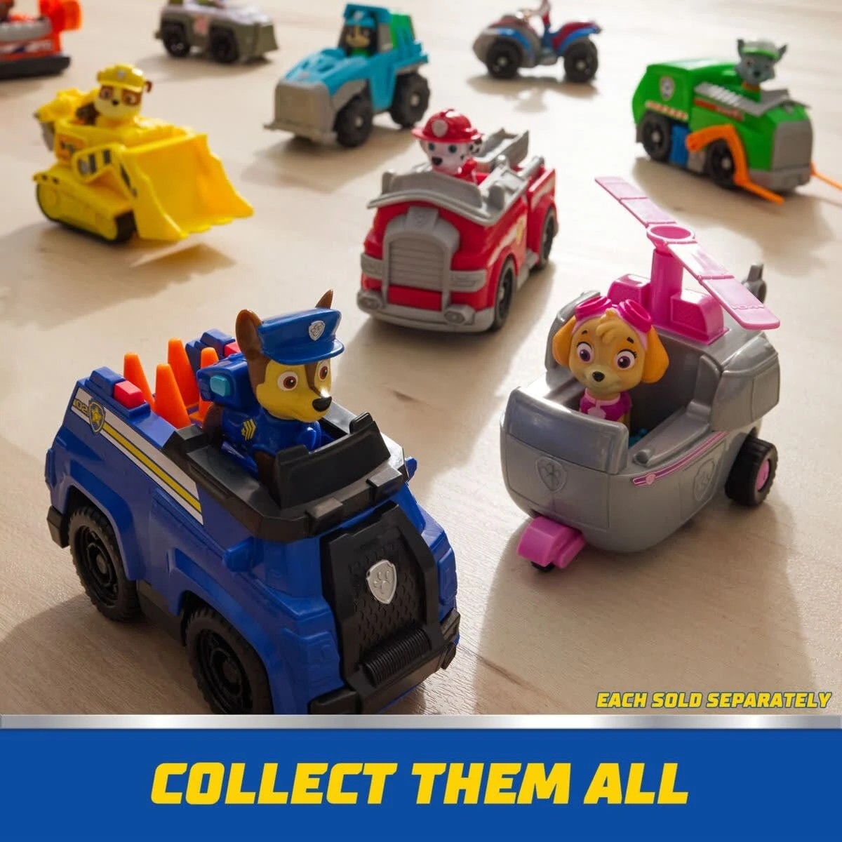 8 PAW Patrol Sustainable Basic Vehicle - Assorted, 8 of 8