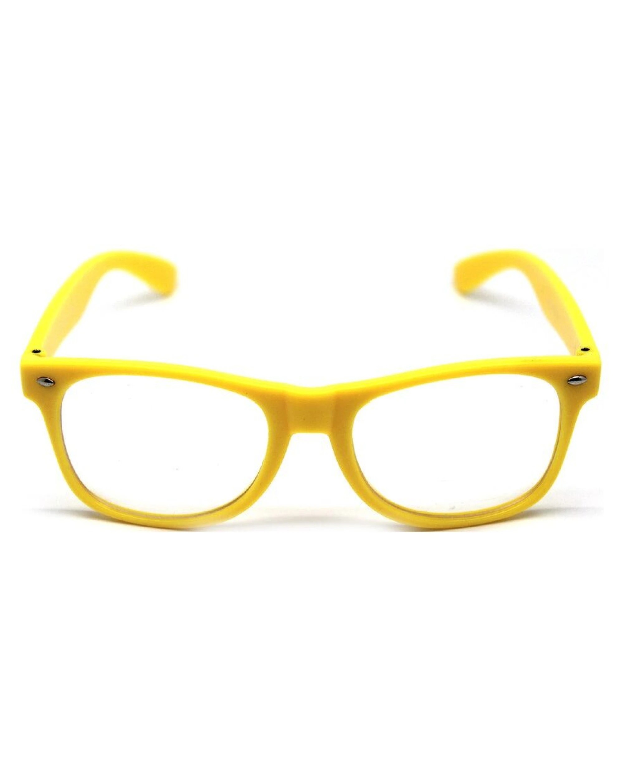 2 BR Costumes Party Glasses Set with Clear Lenses for 80s-Themed Celebrations, 2 of 4