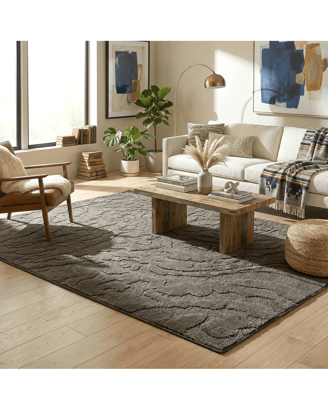Common Ground Rugs Sanctuary Nyla 230x160cm - Medium Power Loomed Floor ...