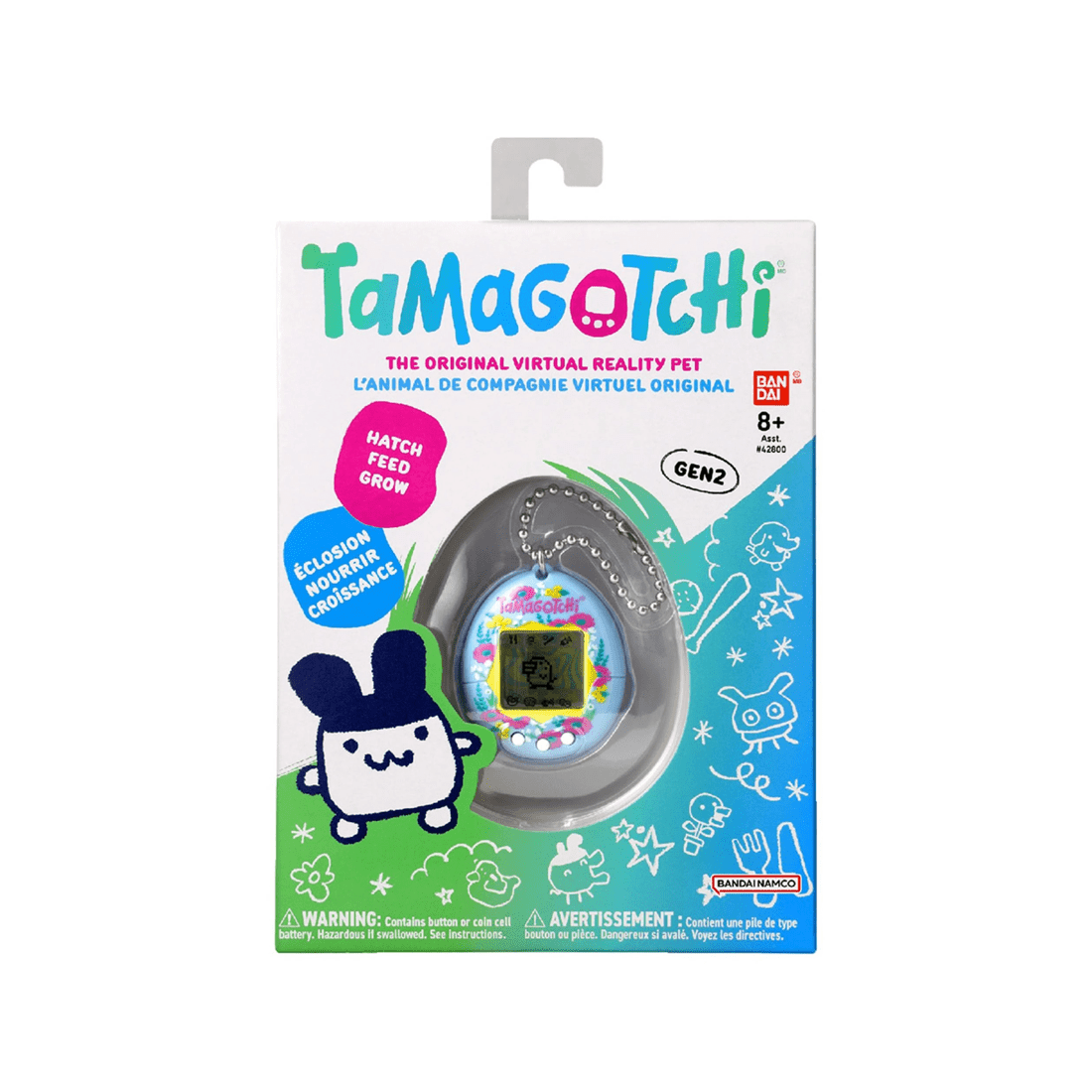 1 Bandai Tamagotchi Original Gen 2 - Garden Poppies, 1 of 2