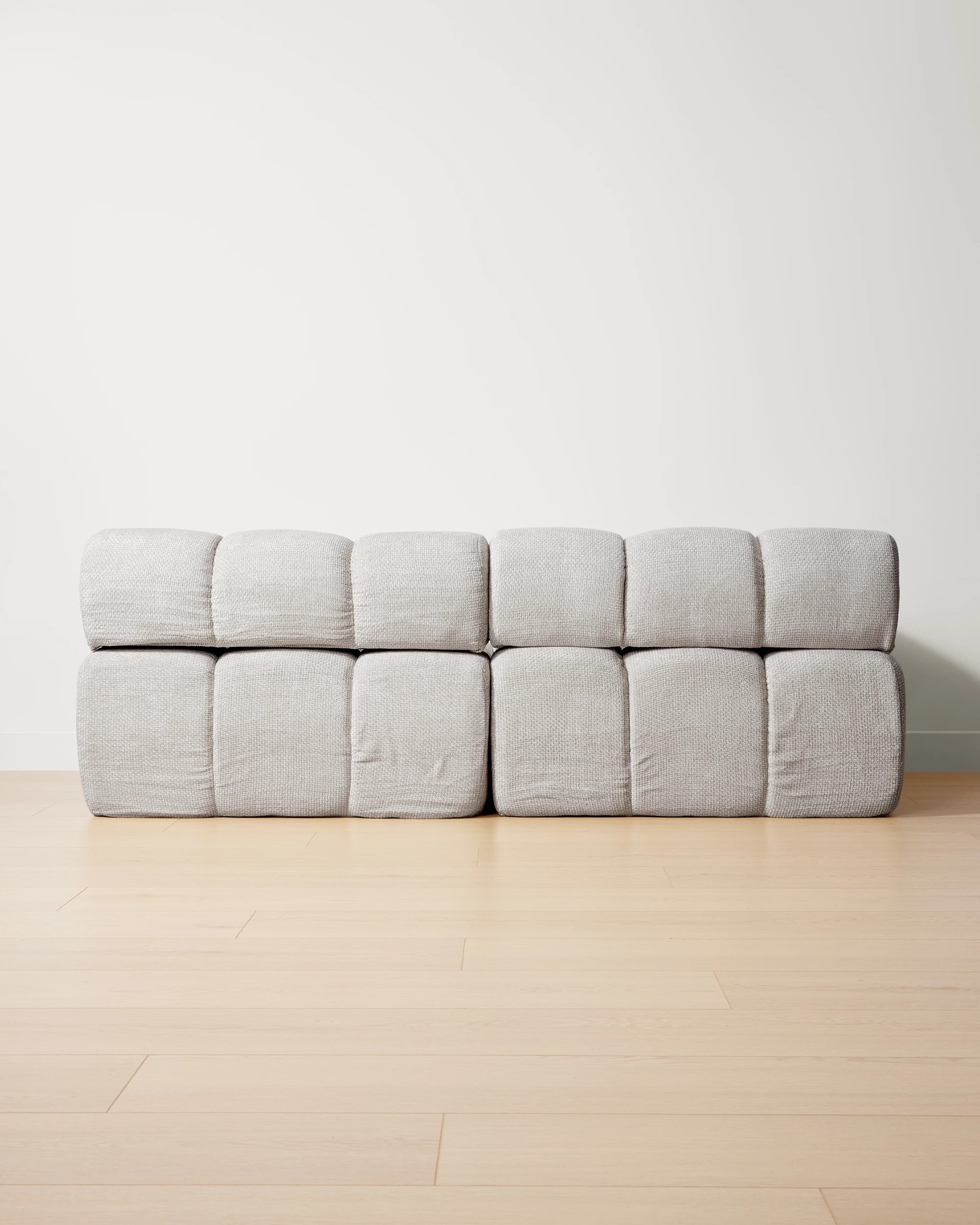 4 Mali 2 Seat Compressed Sofa - Cream, 4 of 8