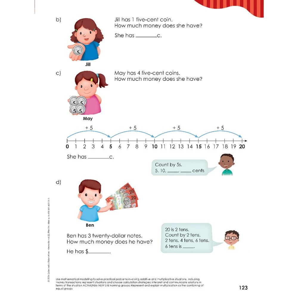 3 PR1ME AUS Student Book 2B (2nd Edition), 3 of 3