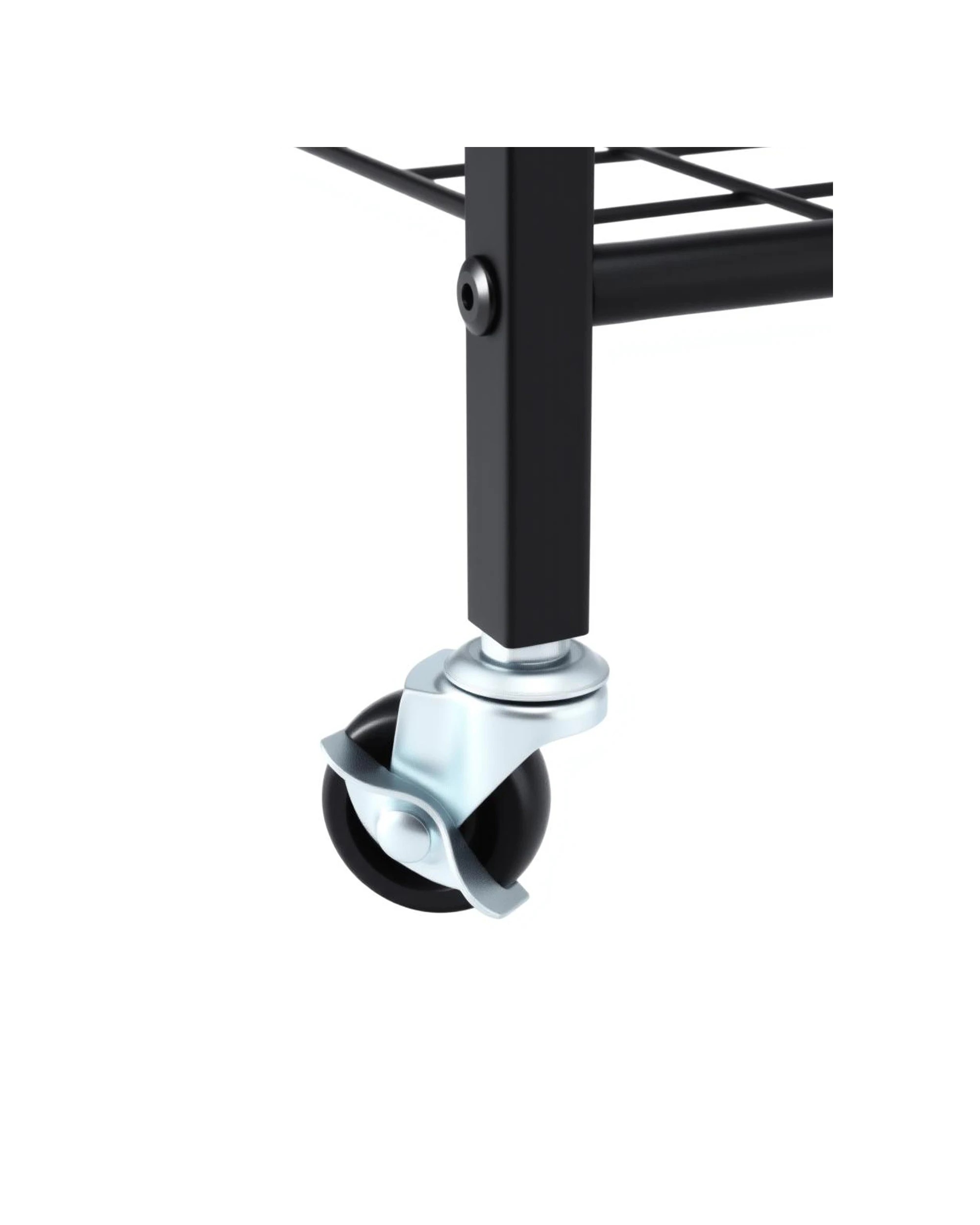 7 Everfit Golf Bag Storage Golf Storage Garage Organizer with Wheels - Black, 7 of 8