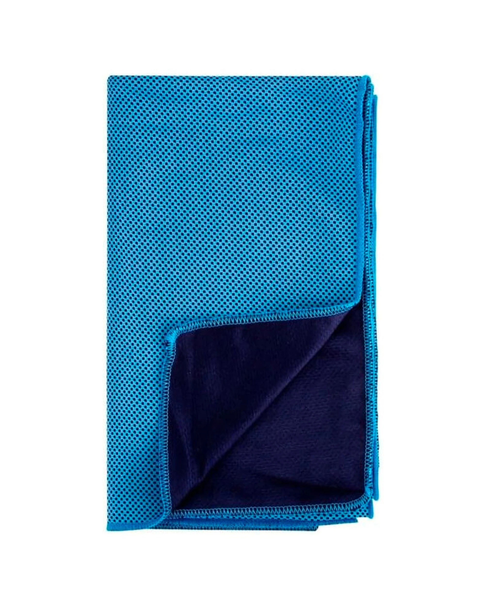 1 Vistara Icy Cool Breathable Picnic Outdoors Gym Work Towel 30x100cm Anti Mite - Blue, 1 of 1