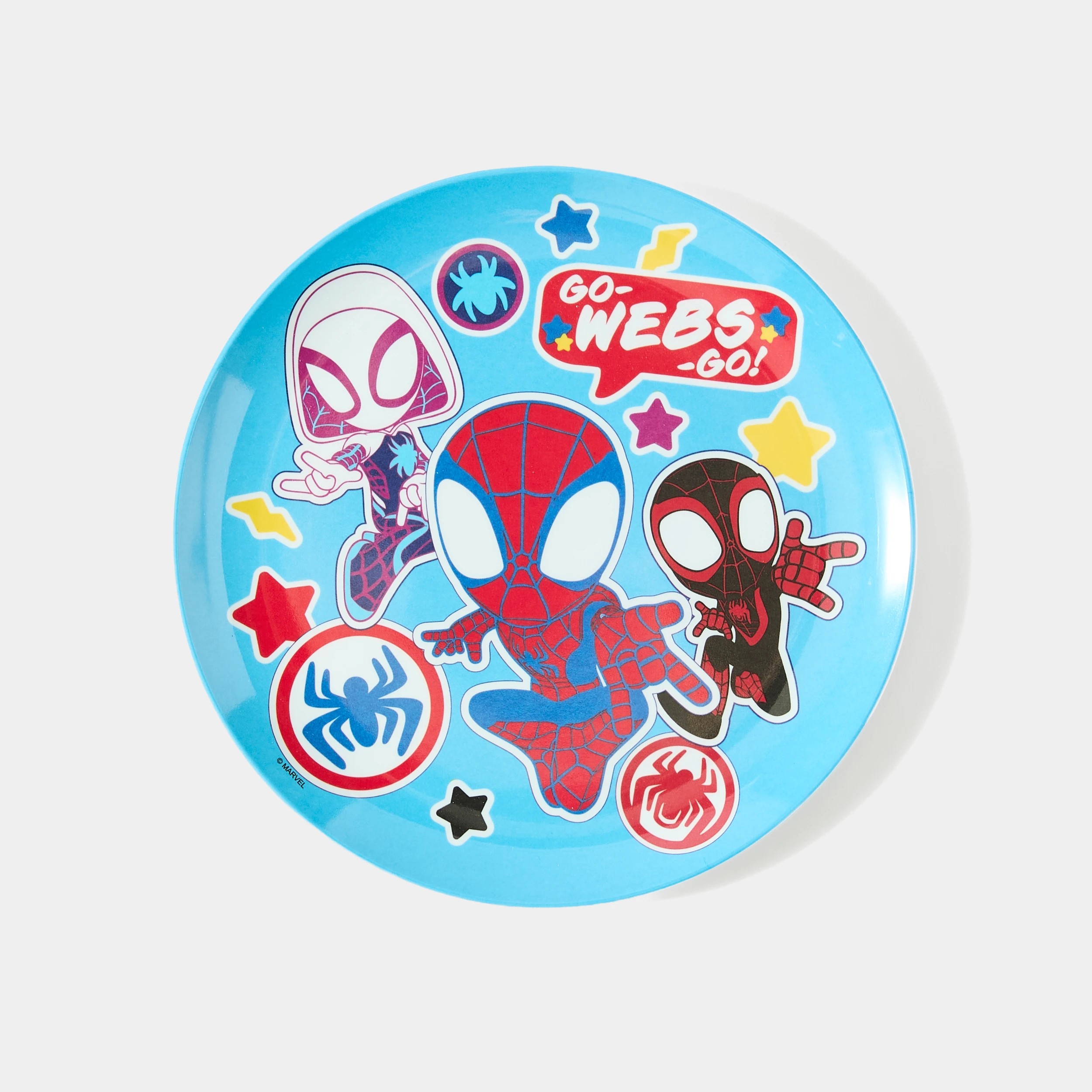 3 Disney Jr. Marvel Spidey and His Amazing Friends 3 Piece Mealtime Set, 3 of 5