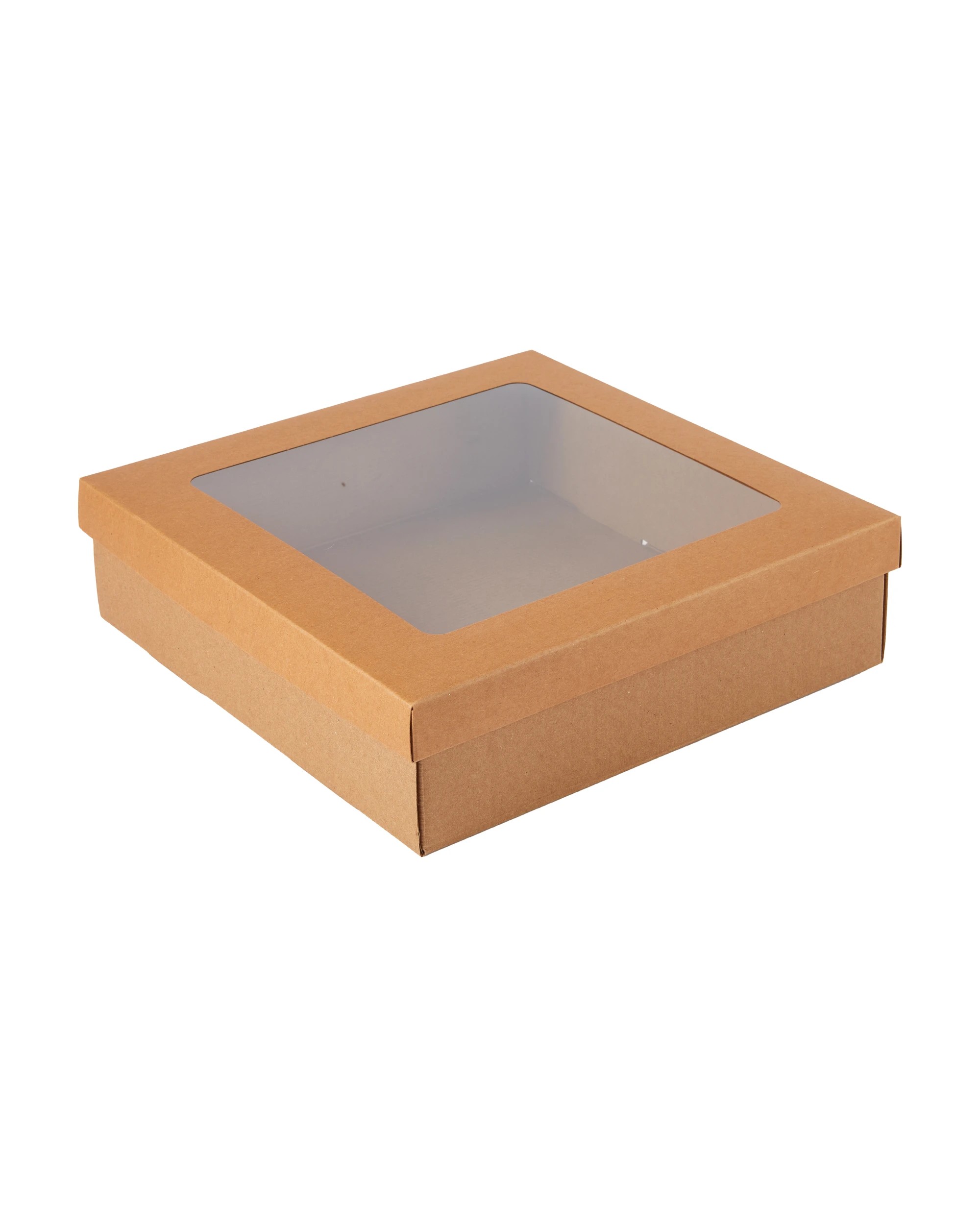 3 2 Pack Large Square Grazing Boxes with Lids, 3 of 8