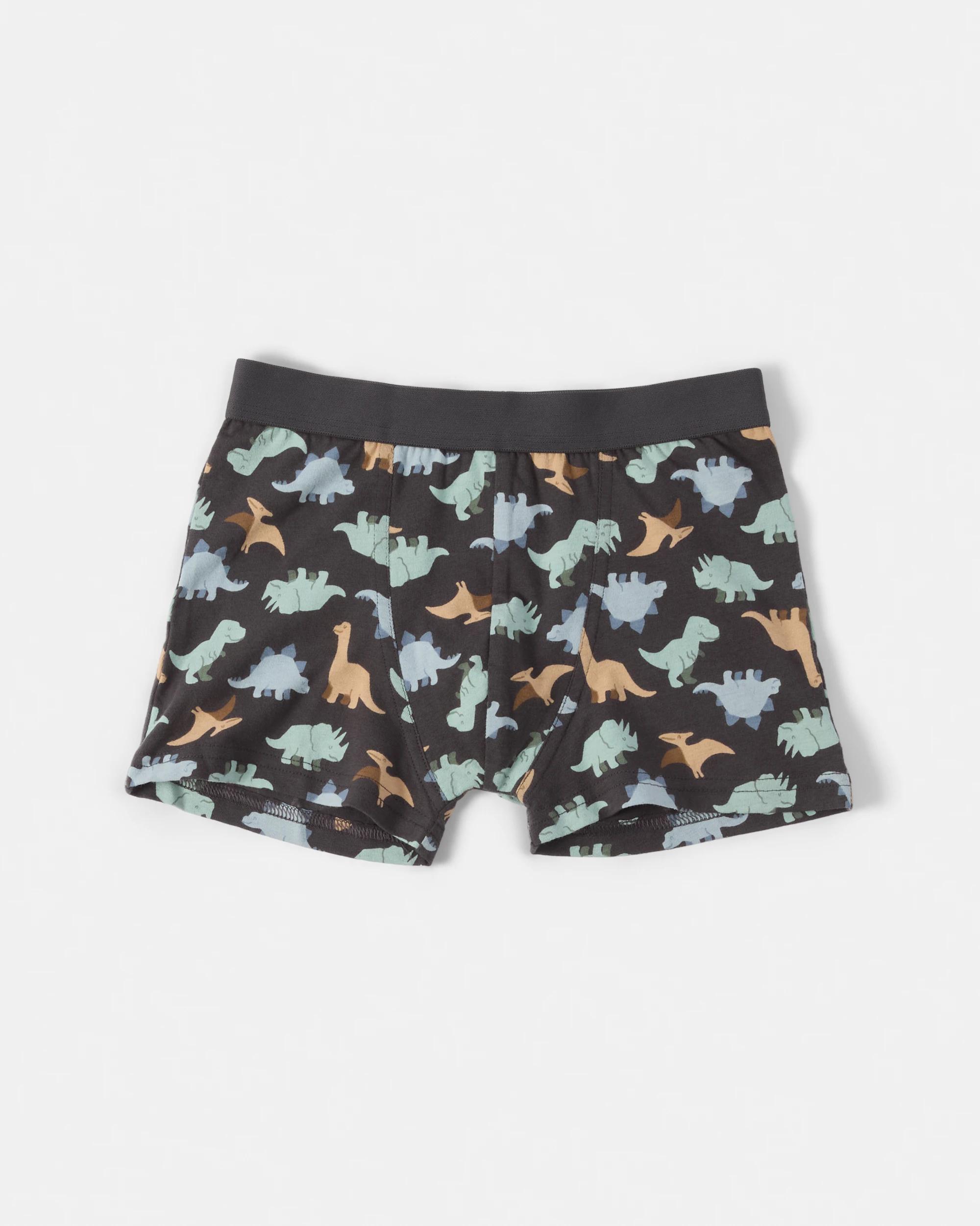 3 5 Pack Print Trunks Dino Multi, 3 of 7