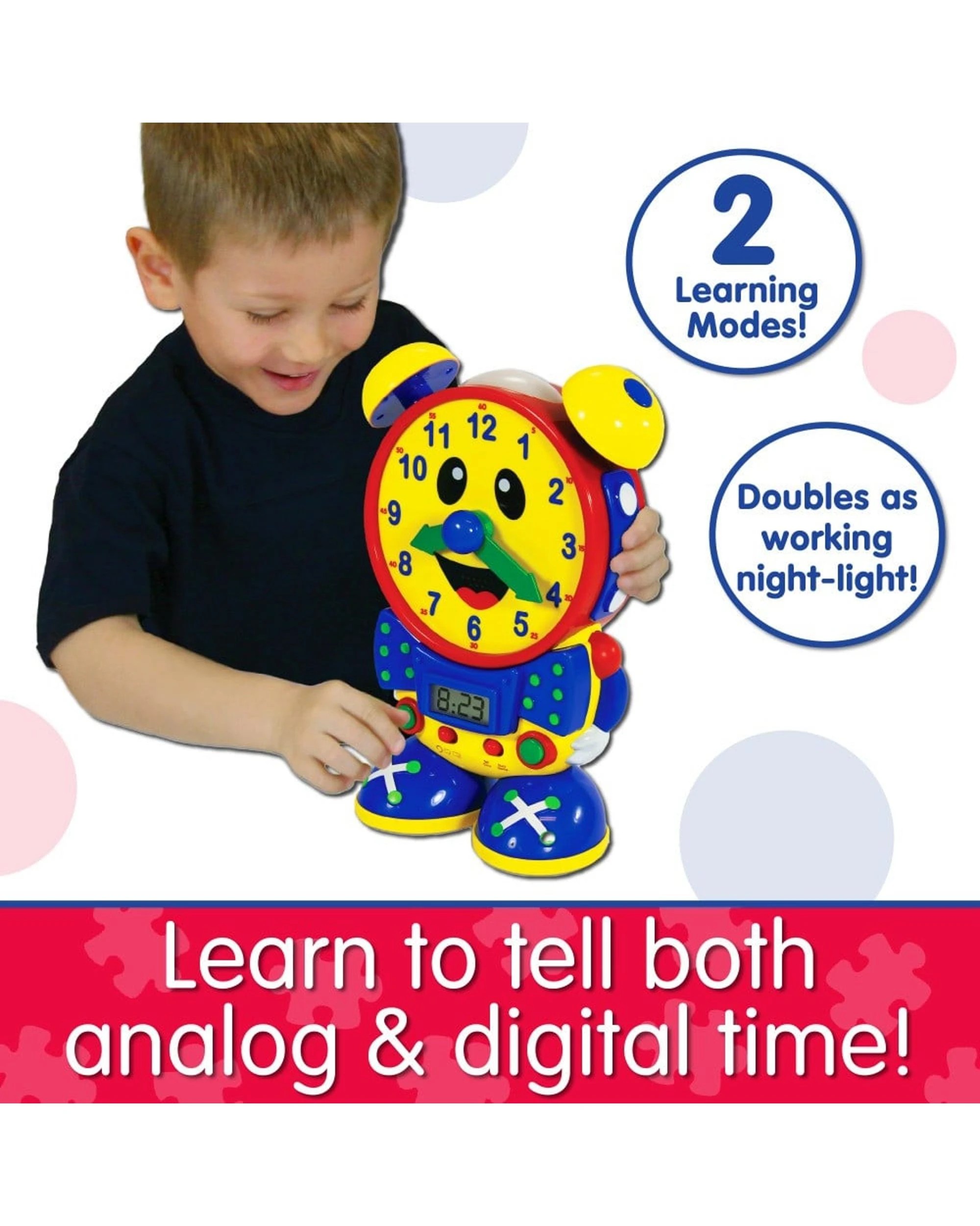 3 The Learning Journey Tell The Teaching Time Clock, 3 of 5