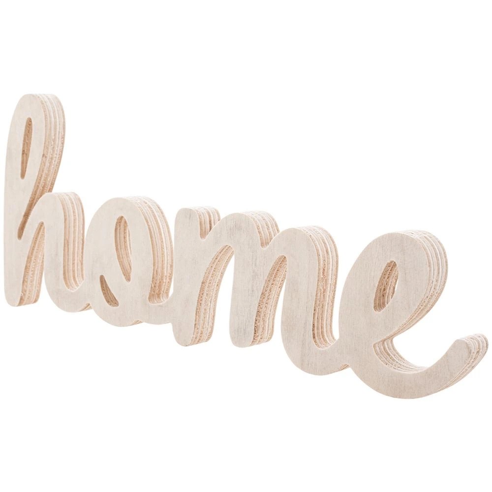 2 Born Plywood Sign Home, 2 of 4