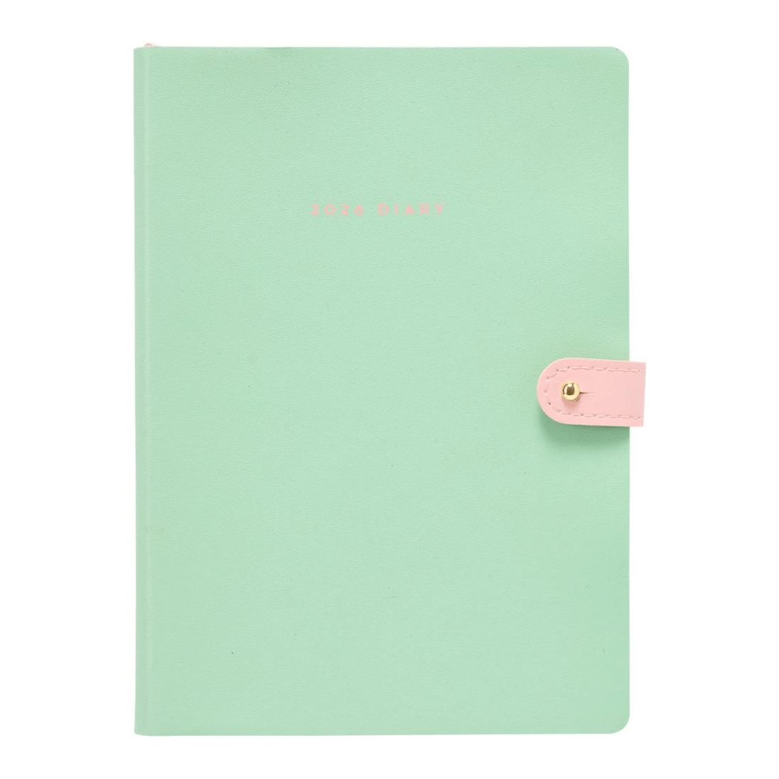 2 Otto A5 Week to View 2026 Colour Block Diary Jelly Mint, 2 of 7