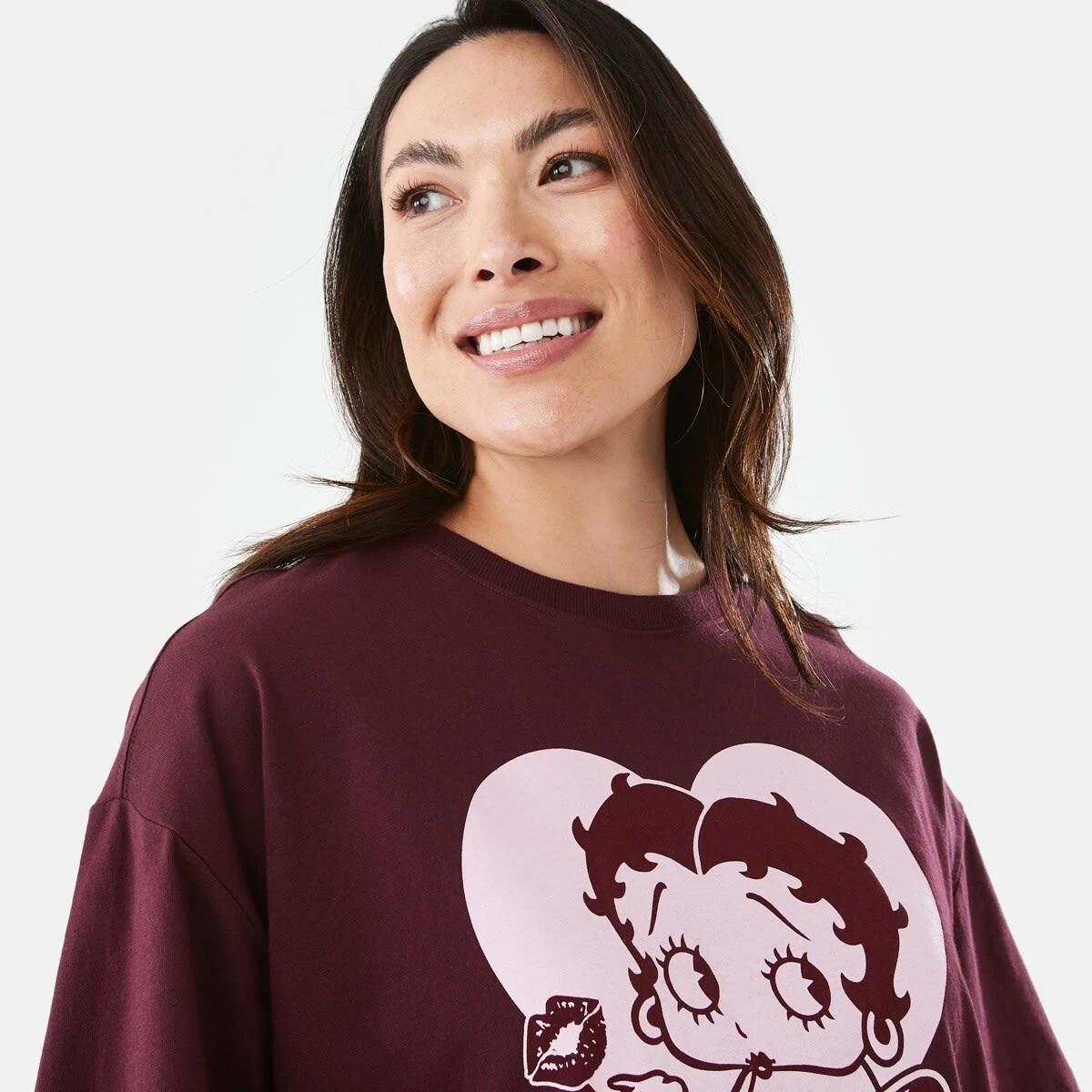 4 Betty Boop License Short Sleeve T-shirt Betty, 4 of 6