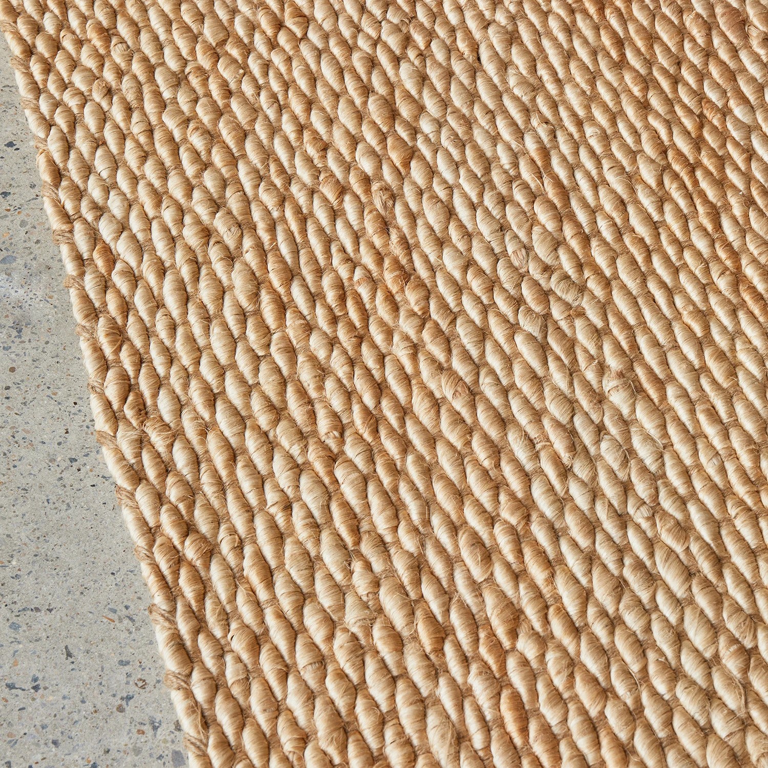 5 Common Ground Rugs Endeavor 280x190cm - Large Hand Loomed Jute Floor Rug - Natural, 5 of 7