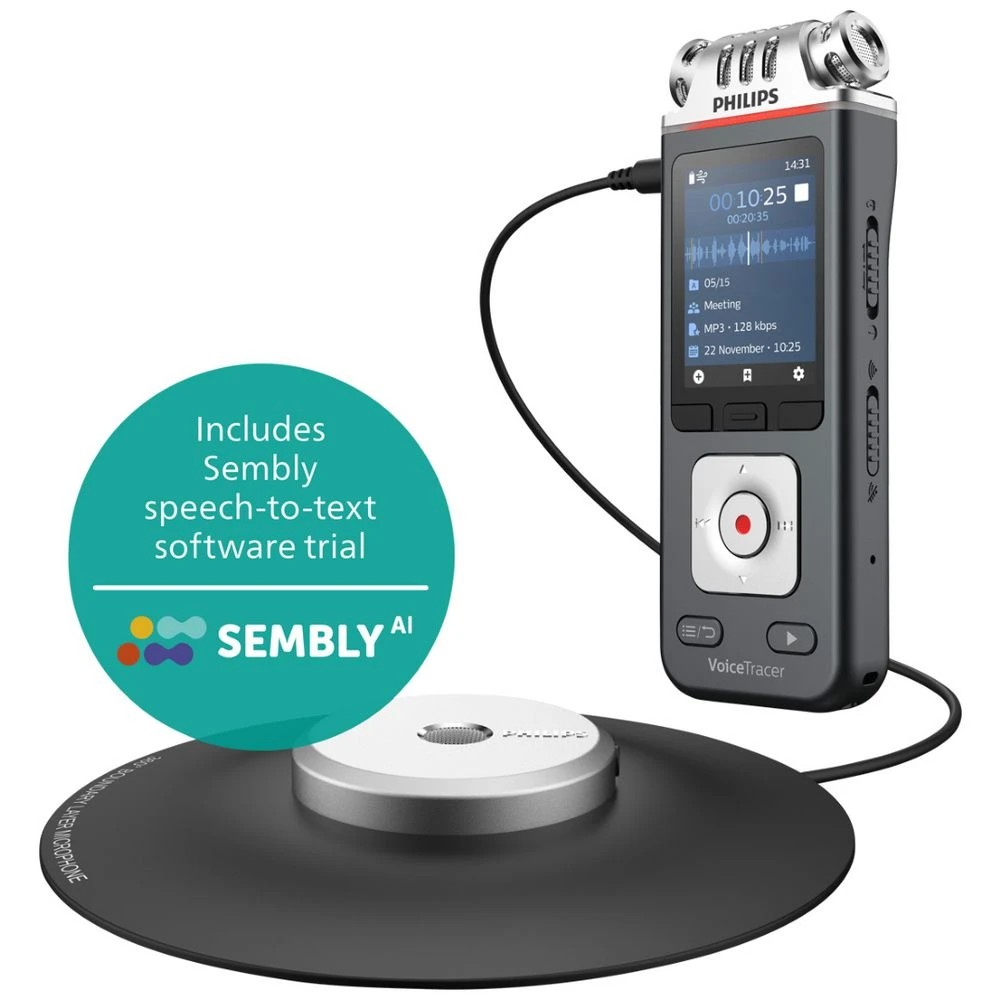 3 Philips DVT8115 360°-Mic Digital Voice Recorder, 3 of 3