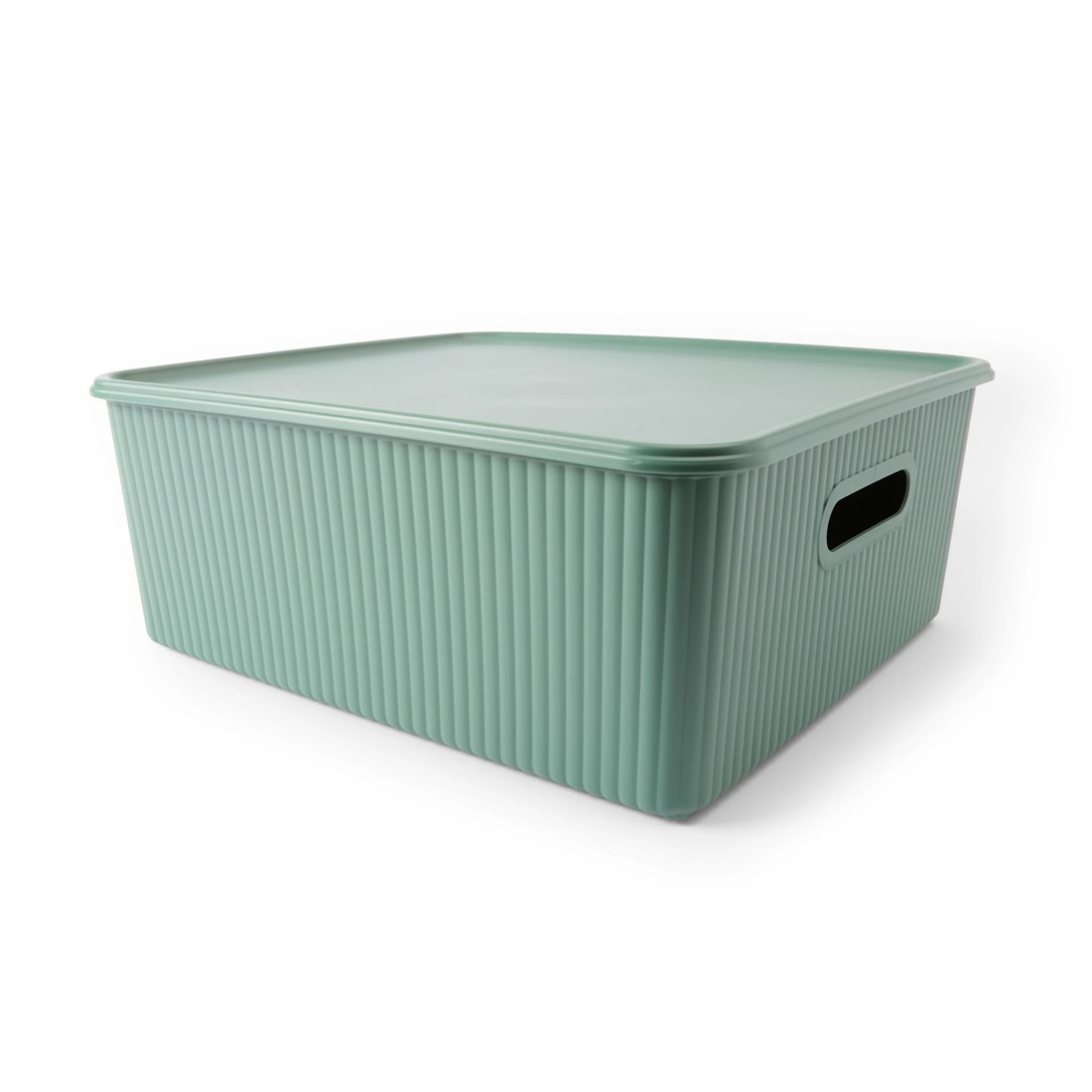 2 19L Ribbed Container - Green, 2 of 9