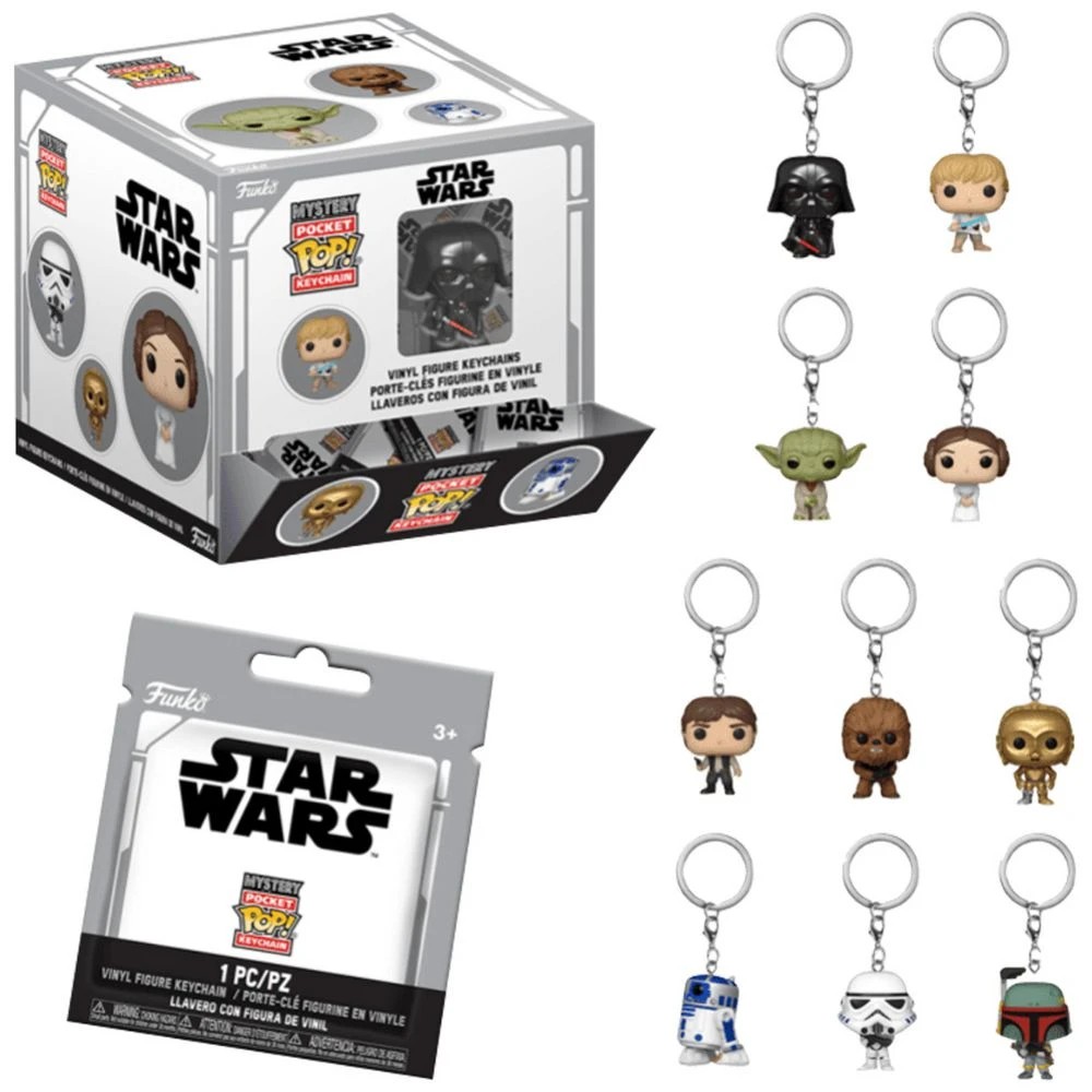 Funko Pop! Star Wars Keychain Blind Box - Kmart