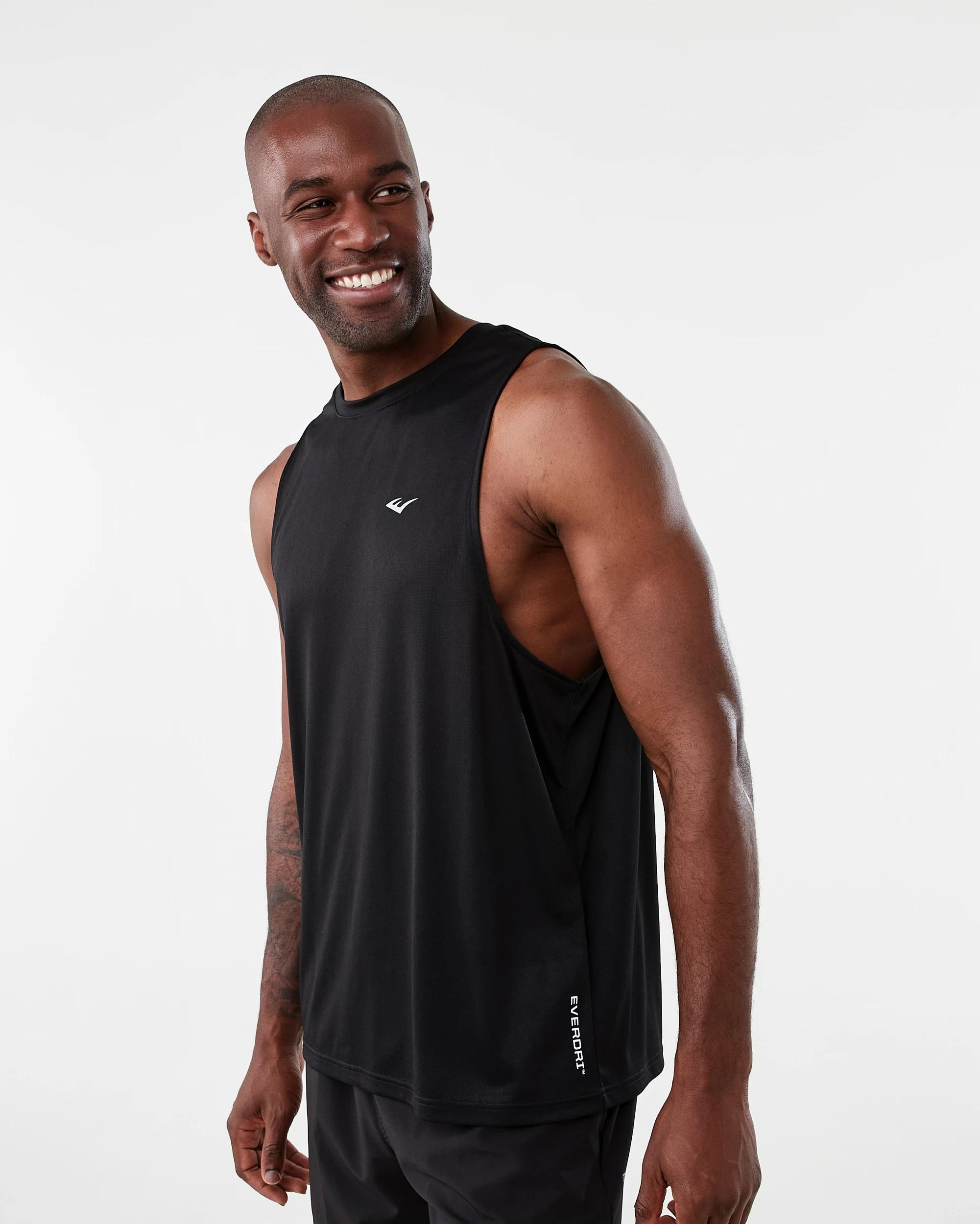 2 Everlast Mens Tech Tank Black, 2 of 9