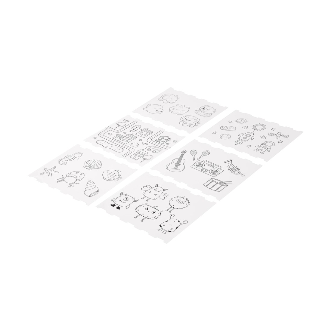 5 16 Piece Play and Learn Trace and Draw Tablet, 5 of 7