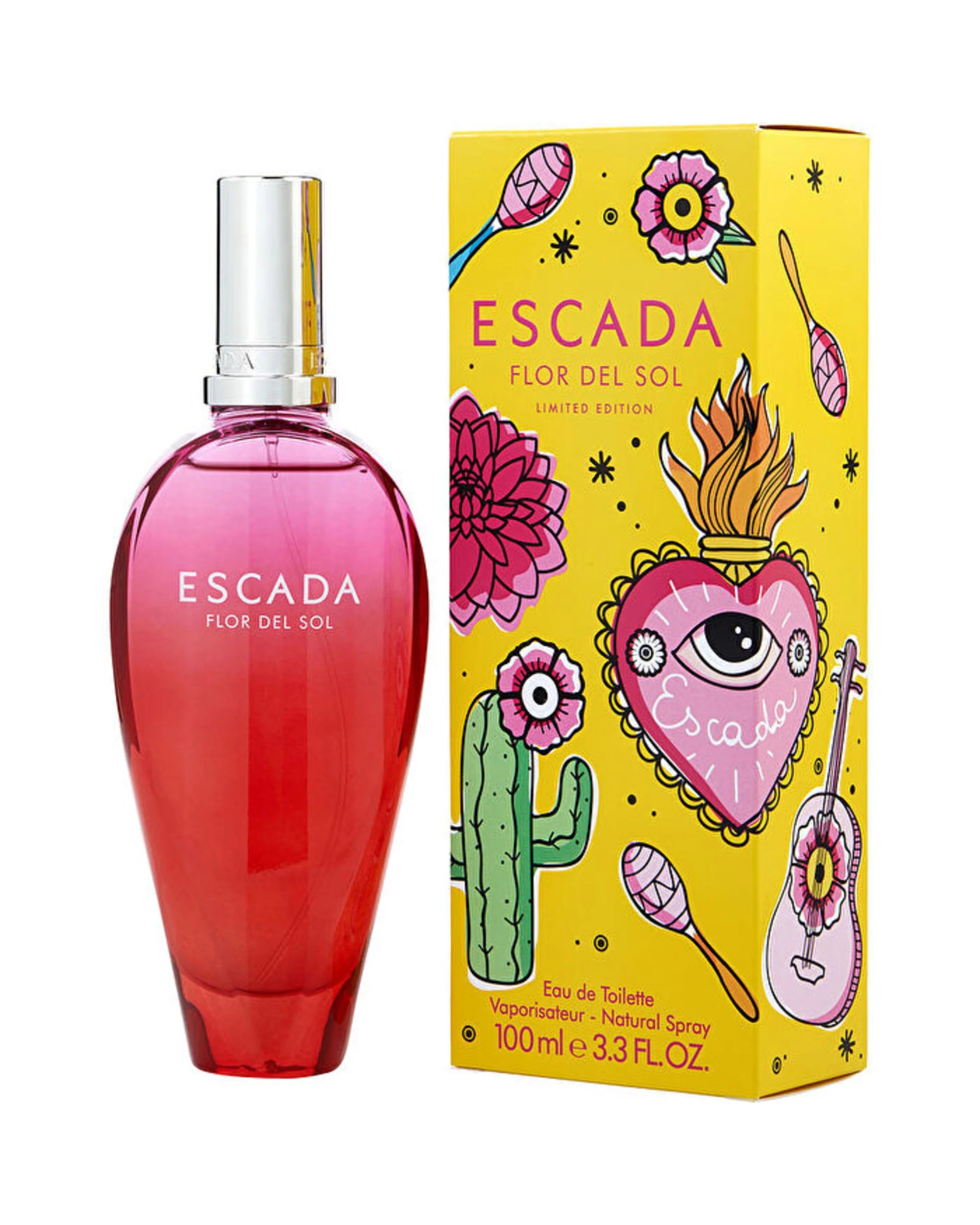 1 Escada Escada Flor Del Sol Eau De Toilette Spray (Limited Edition) 100ml/3.4oz, 1 of 1