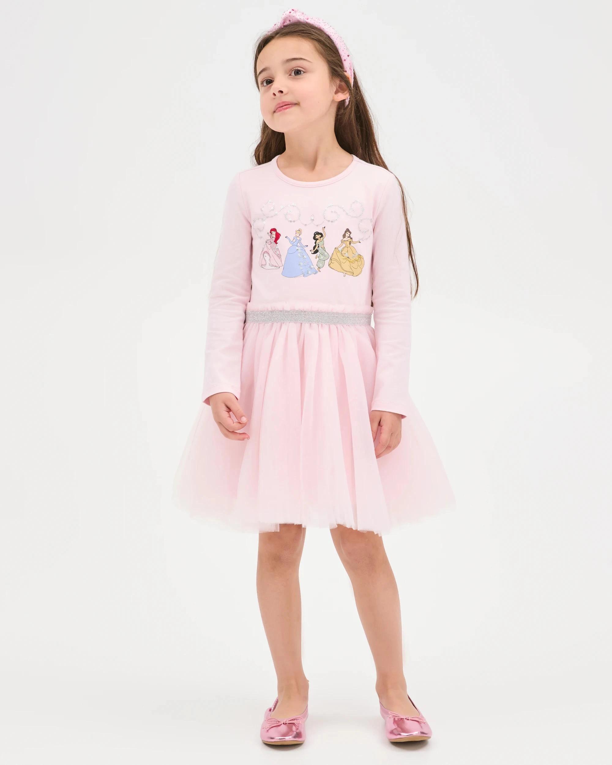 1 Disney Princess Tulle Dress PINK, 1 of 5