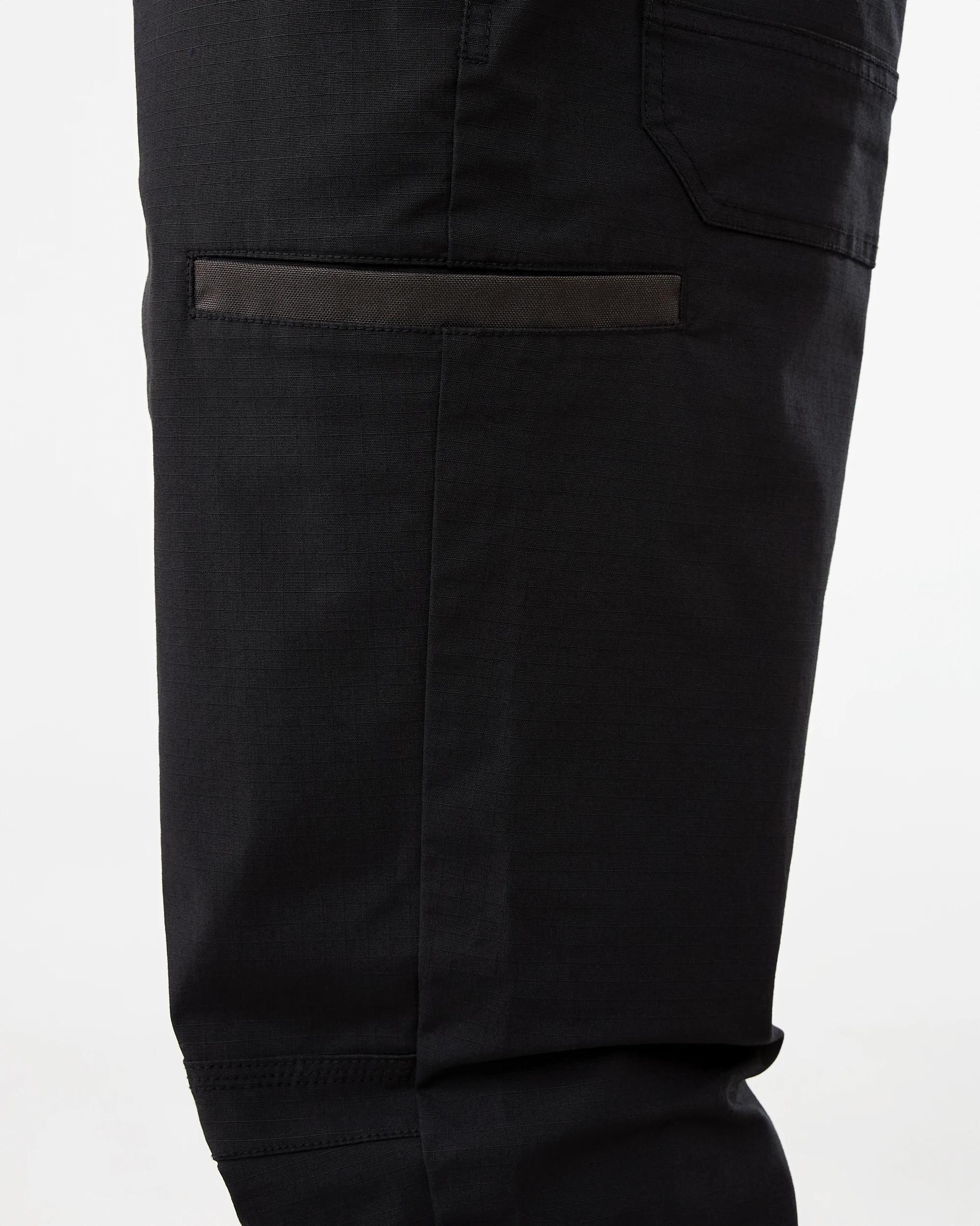 9 Workwear Ripstop Stretch Pants Black, 9 of 9