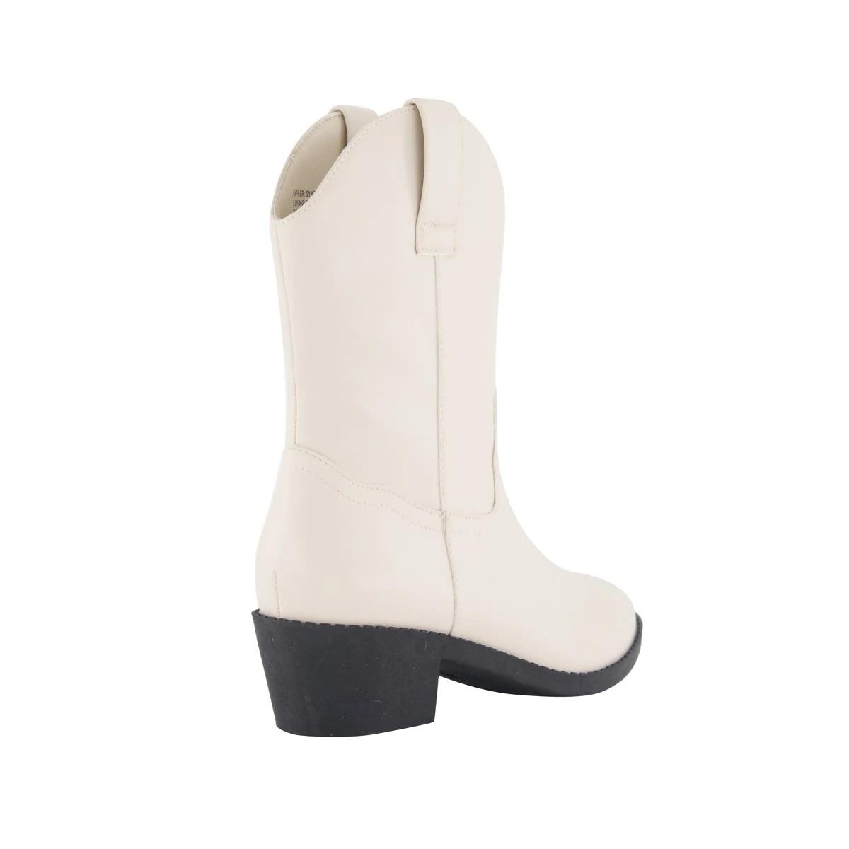3 Senior Western Boots Cream, 3 of 4