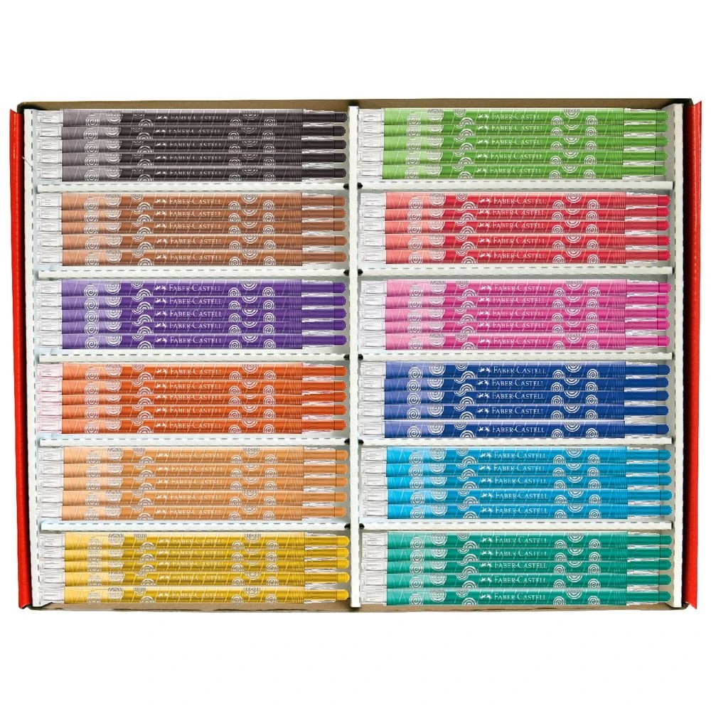 2 Faber-Castell Jumbo Twistable Crayons 144 Pack, 2 of 2