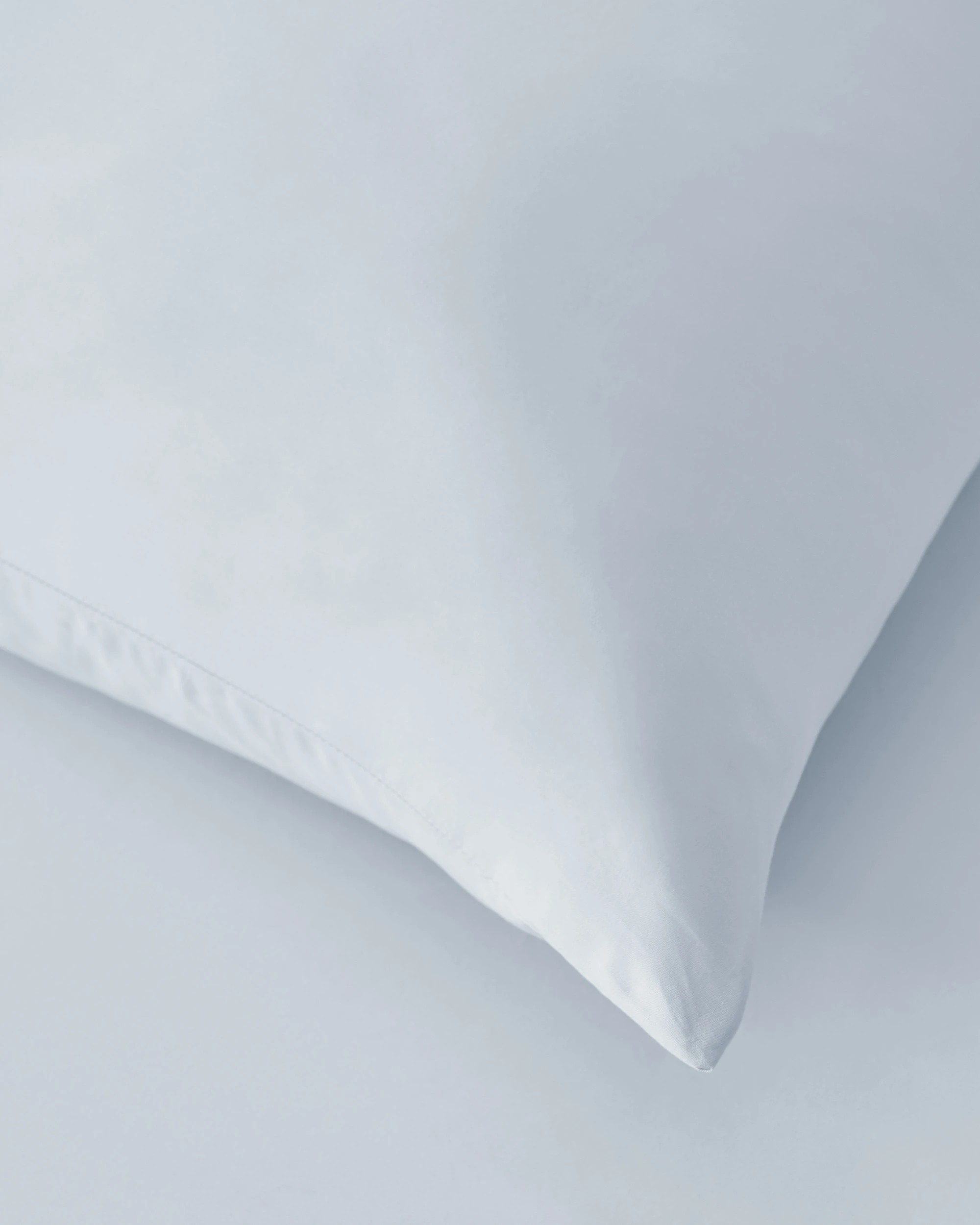 6 Dreamaker 400TC Premium Cotton Sateen Piped Quilt Cover Set - Single Bed - Sky, 6 of 10