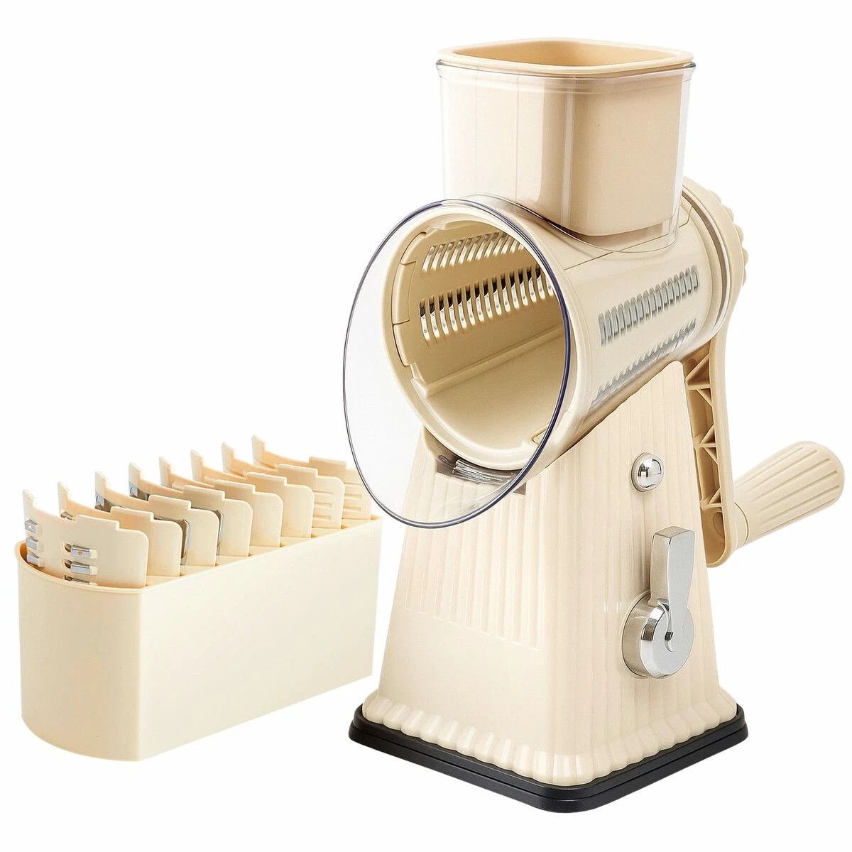 1 Ausway 5in1 Rotary Cheese Grater Handheld Manual, 1 of 3