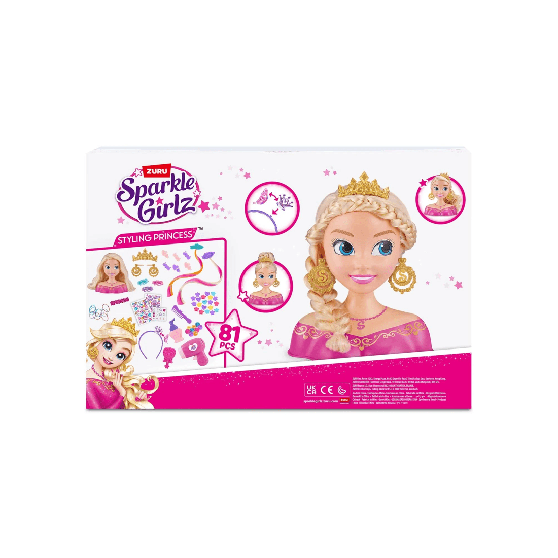 7 Sparkle Girlz Styling Princess by ZURU - Pink, 7 of 7