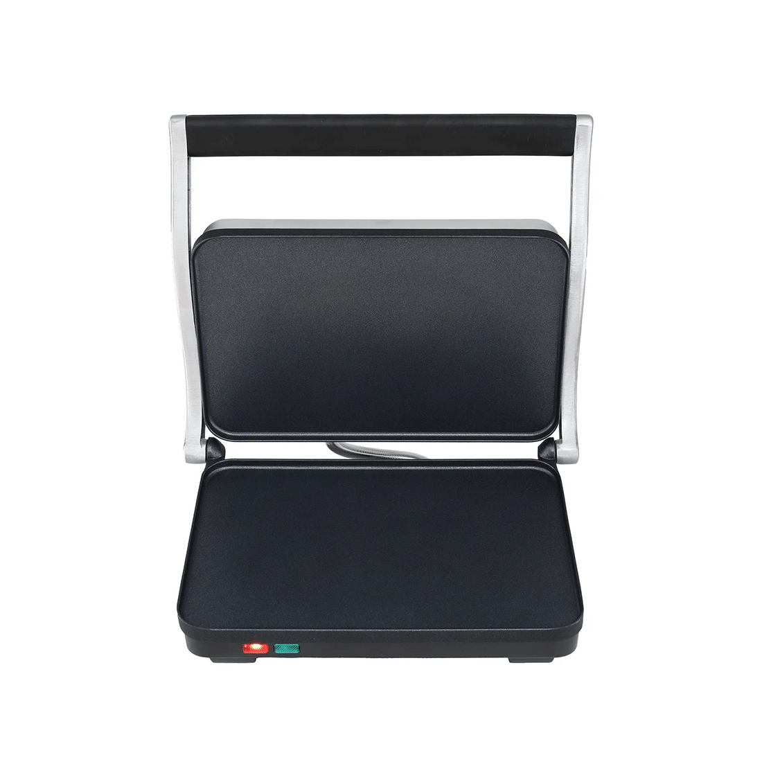 1 Devanti 3 in 1 Sandwich Maker Steak Press Grill 1000W - Black, 1 of 2