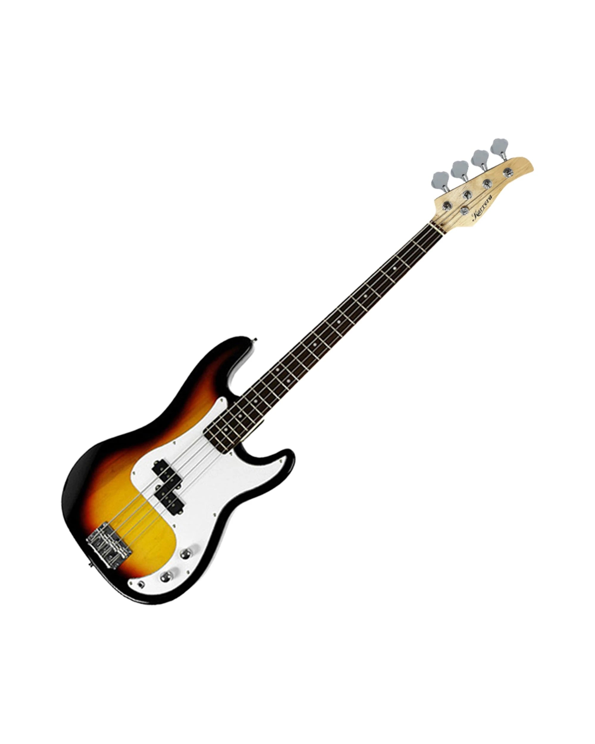 1 Karrera Electric Guitar Bass Music 4 String Instrument Full Size, 1 of 5