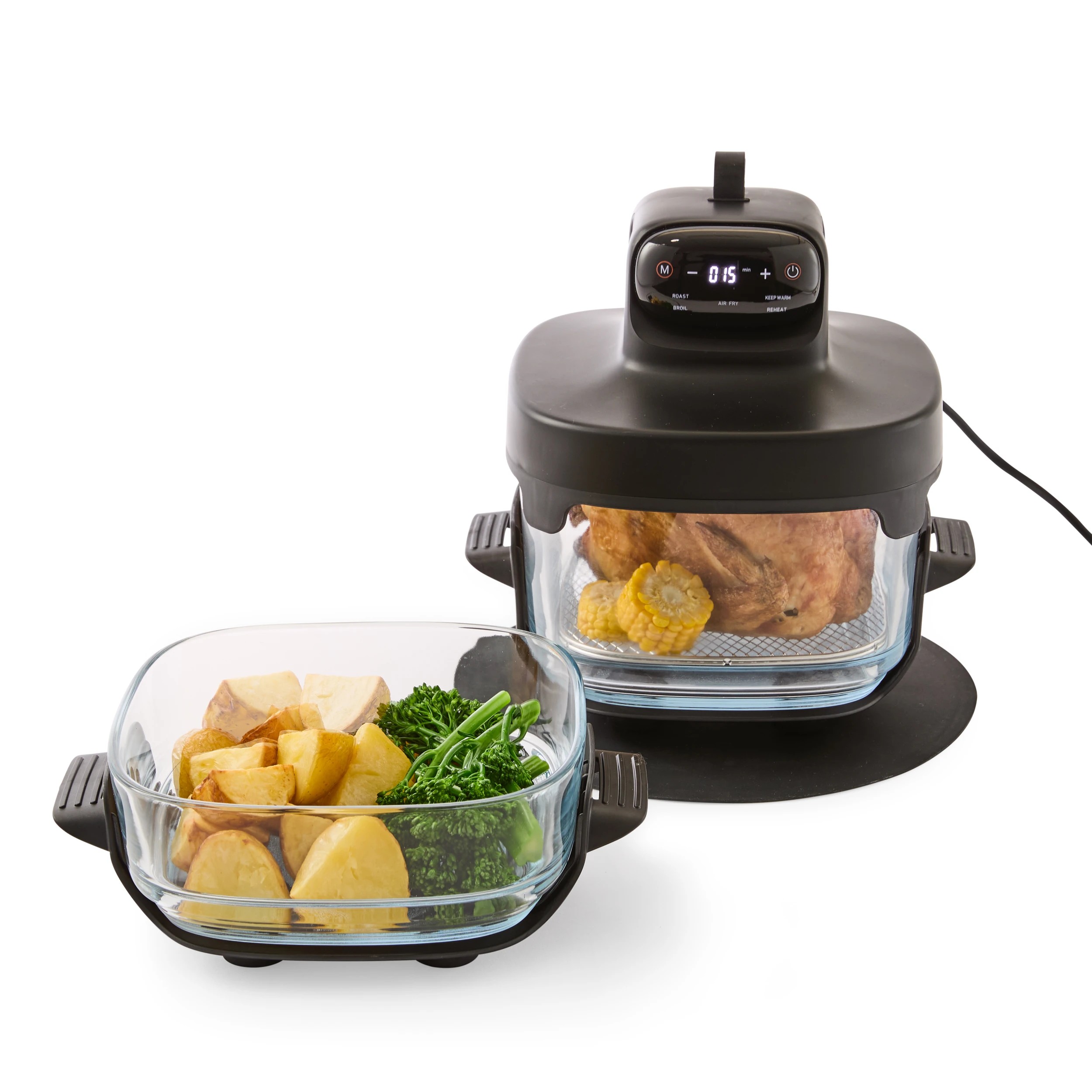 1 Portable Glass Air Fryer, 1 of 10