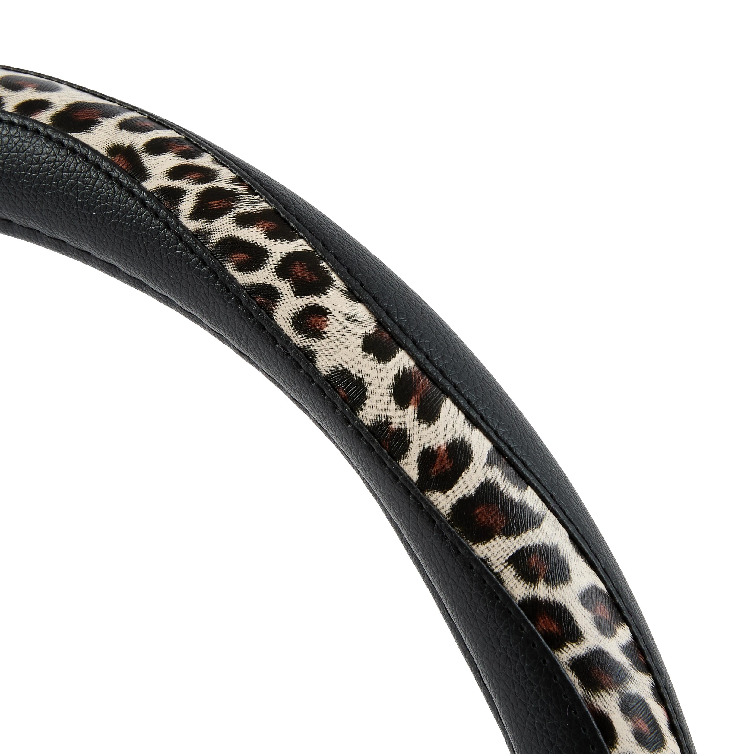 4 Steering Wheel Cover - Leopard, 4 of 5