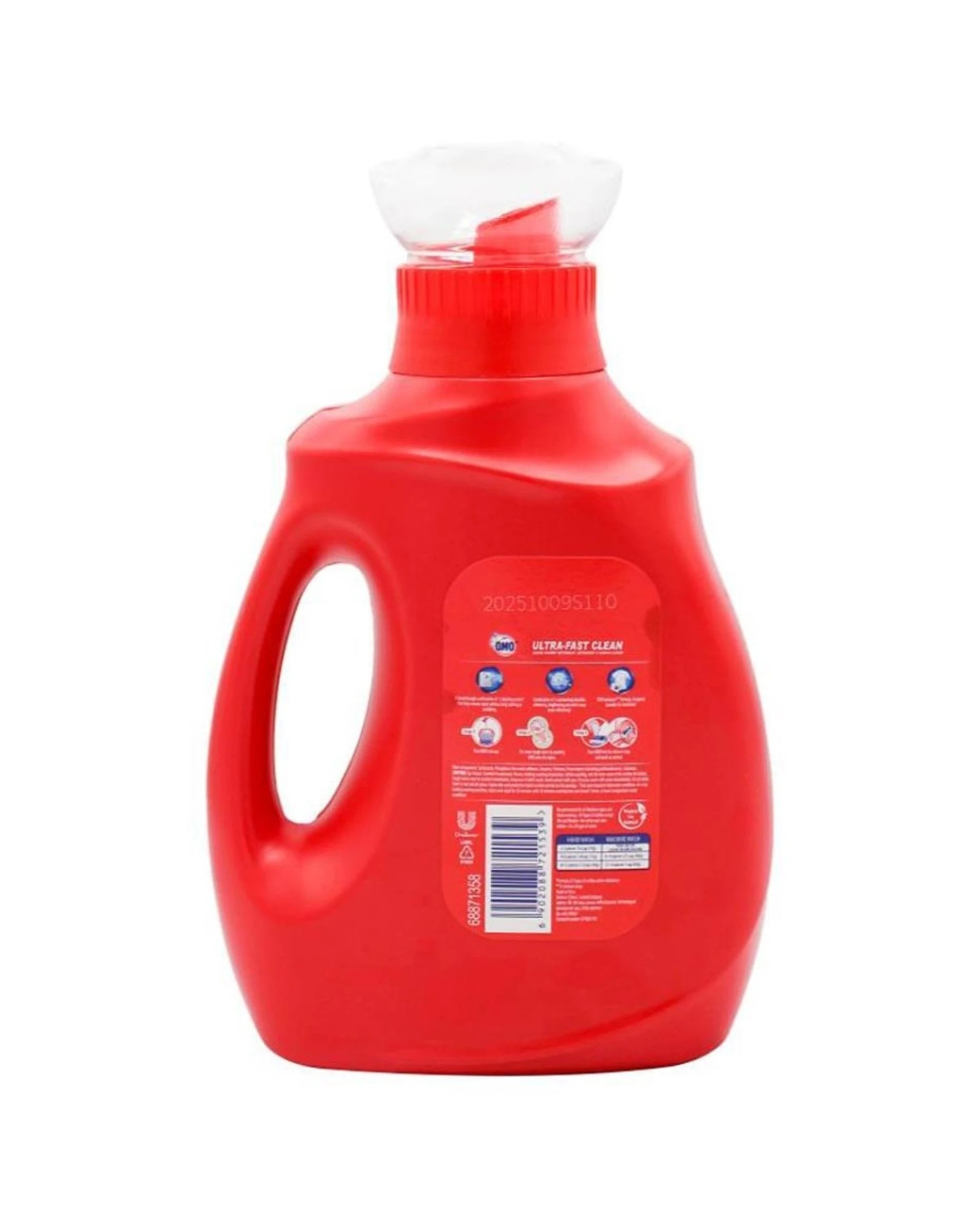 3 Omo 4PK Laundry Liquid Detergent 968mL Fast Stain Removal Ultra Fast Clean, 3 of 3